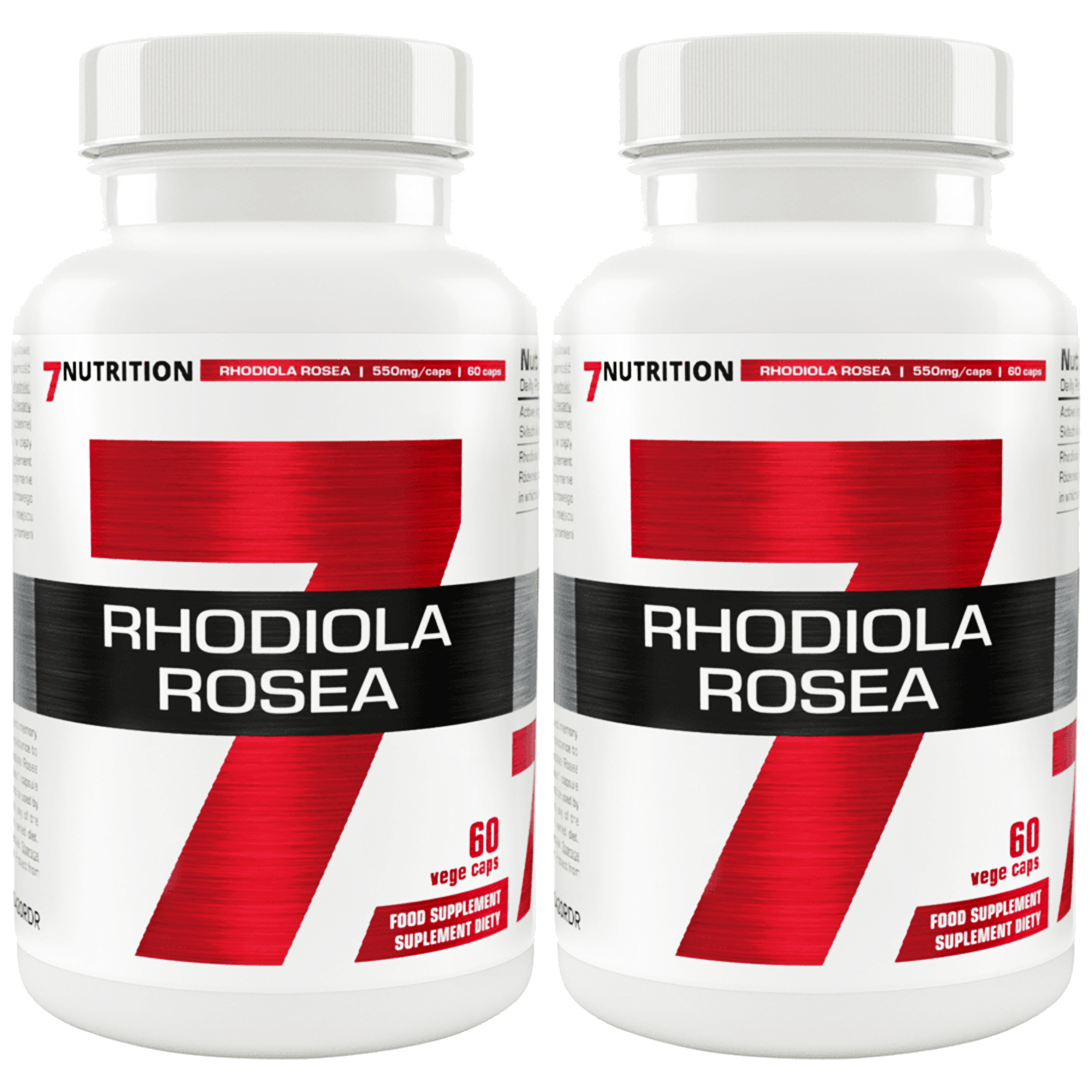 7 NUTRITION Rhodiola Rosea - 2x 60vcaps.
