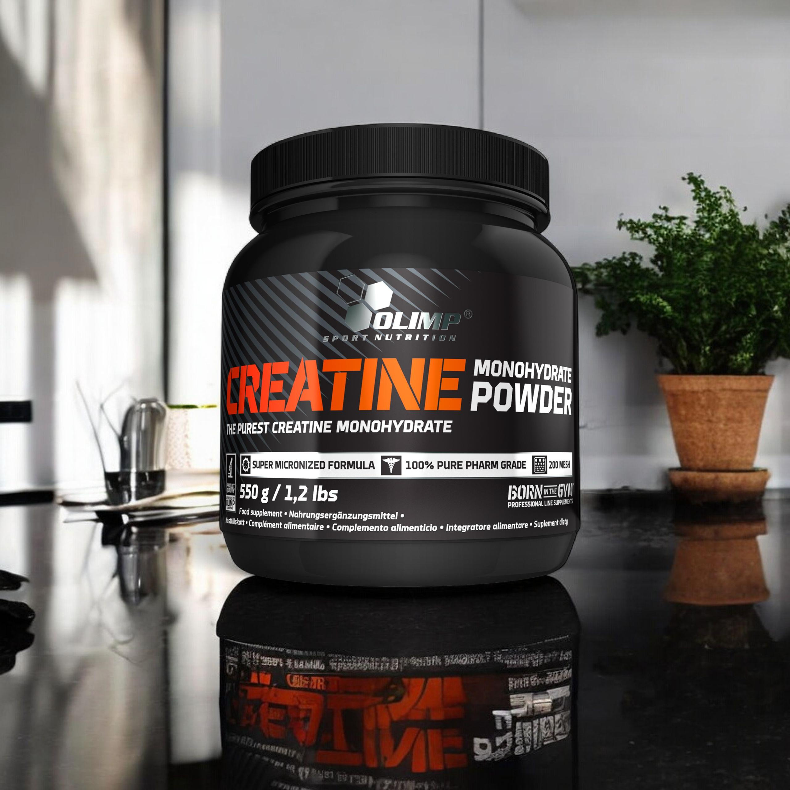 OLIMP Creatine Monohydrate Powder - 3x 550g