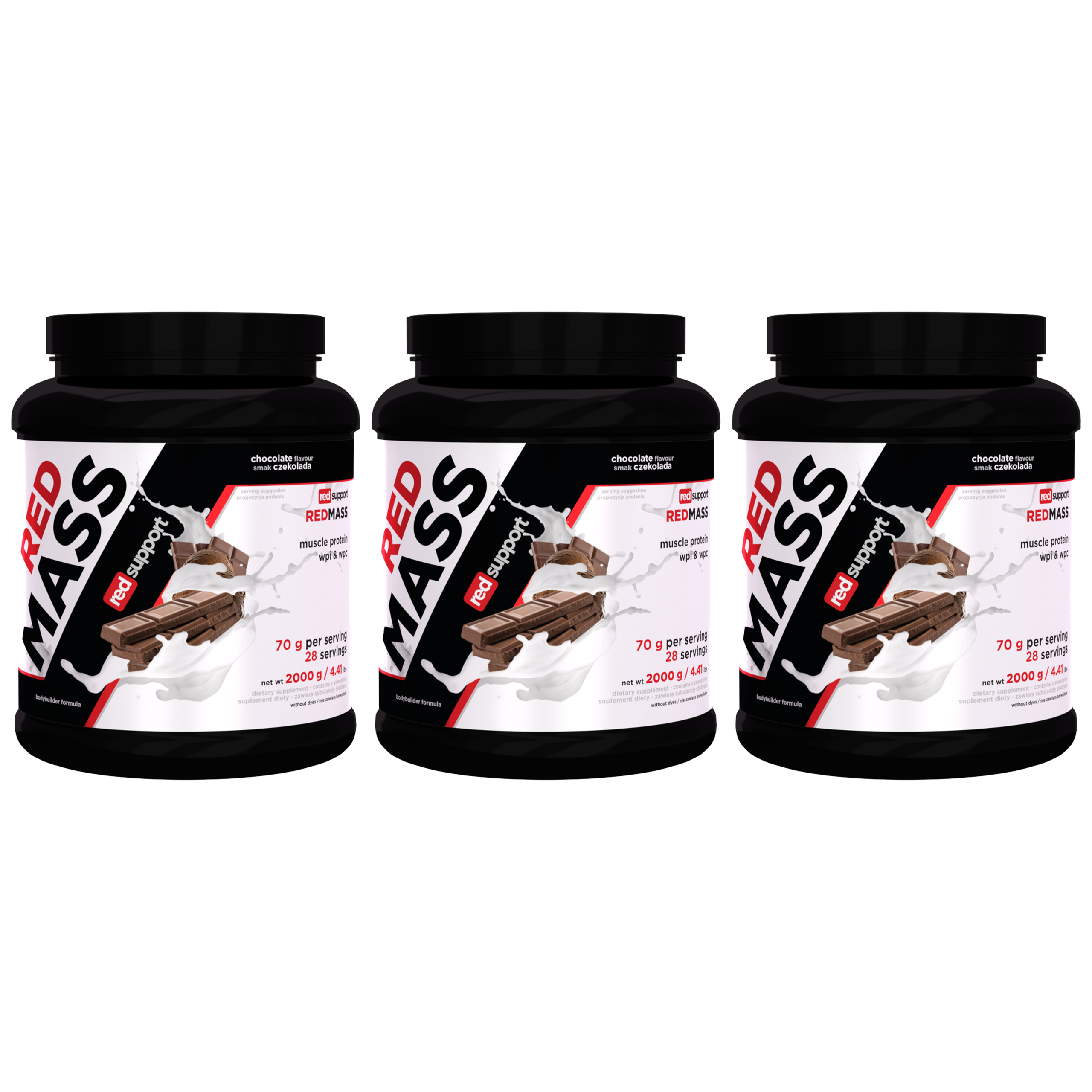 RED SUPPORT Red Mass - 3x 2000g