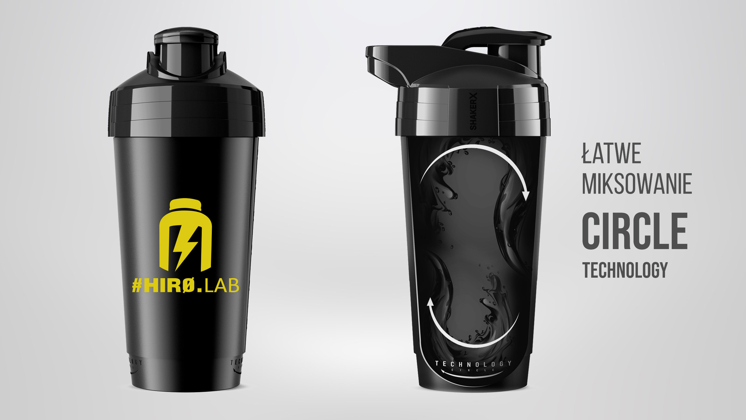 HIRO.LAB - Shaker Hiro Classic - 3x 700ml