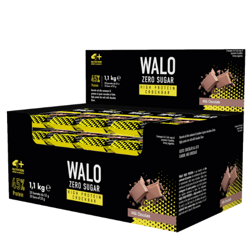 4+ NUTRITION - Walo ZeroSugar CrockBar HP 45% - 20x 3x 55g