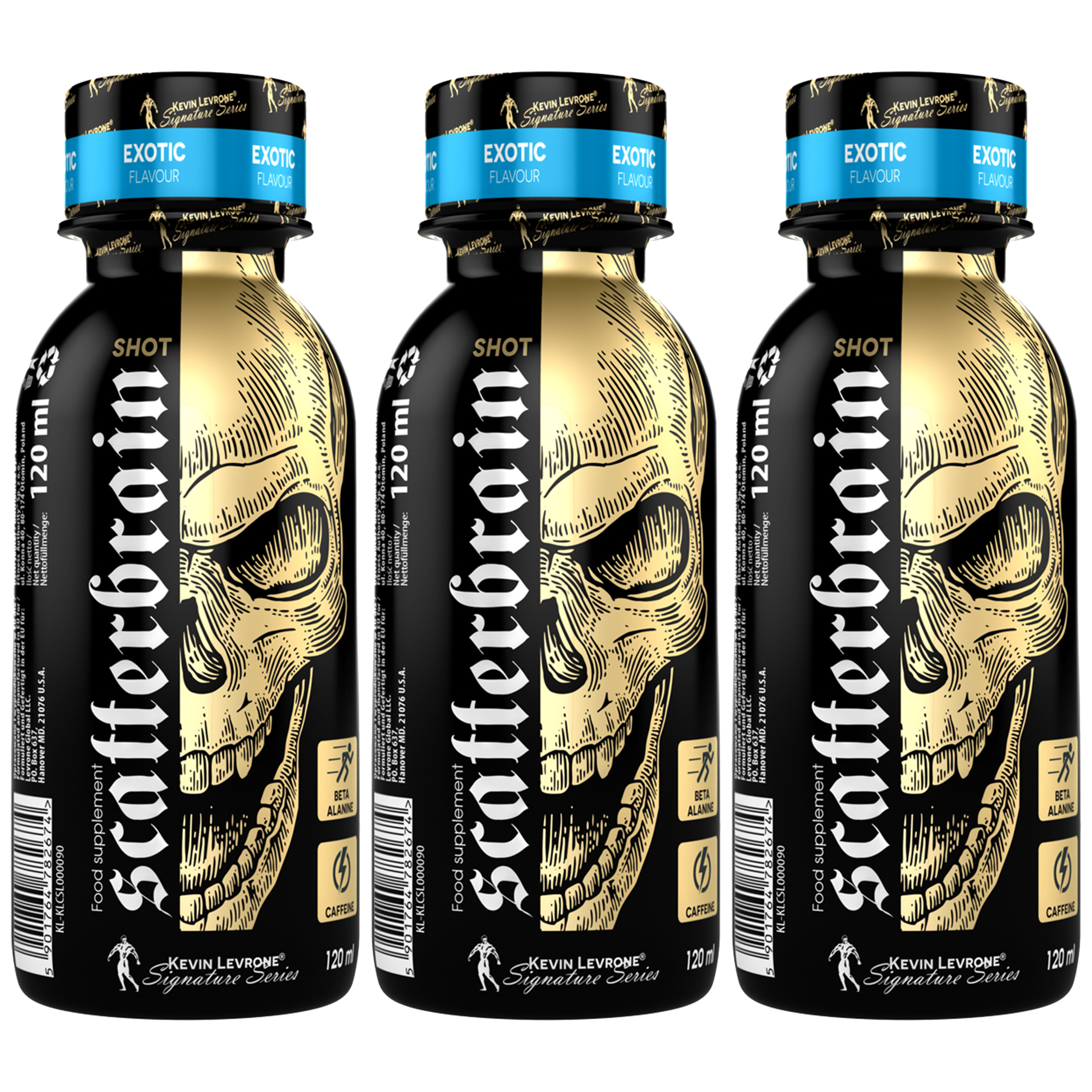 KEVIN LEVRONE Scatterbrain Shot - 3x 120ml