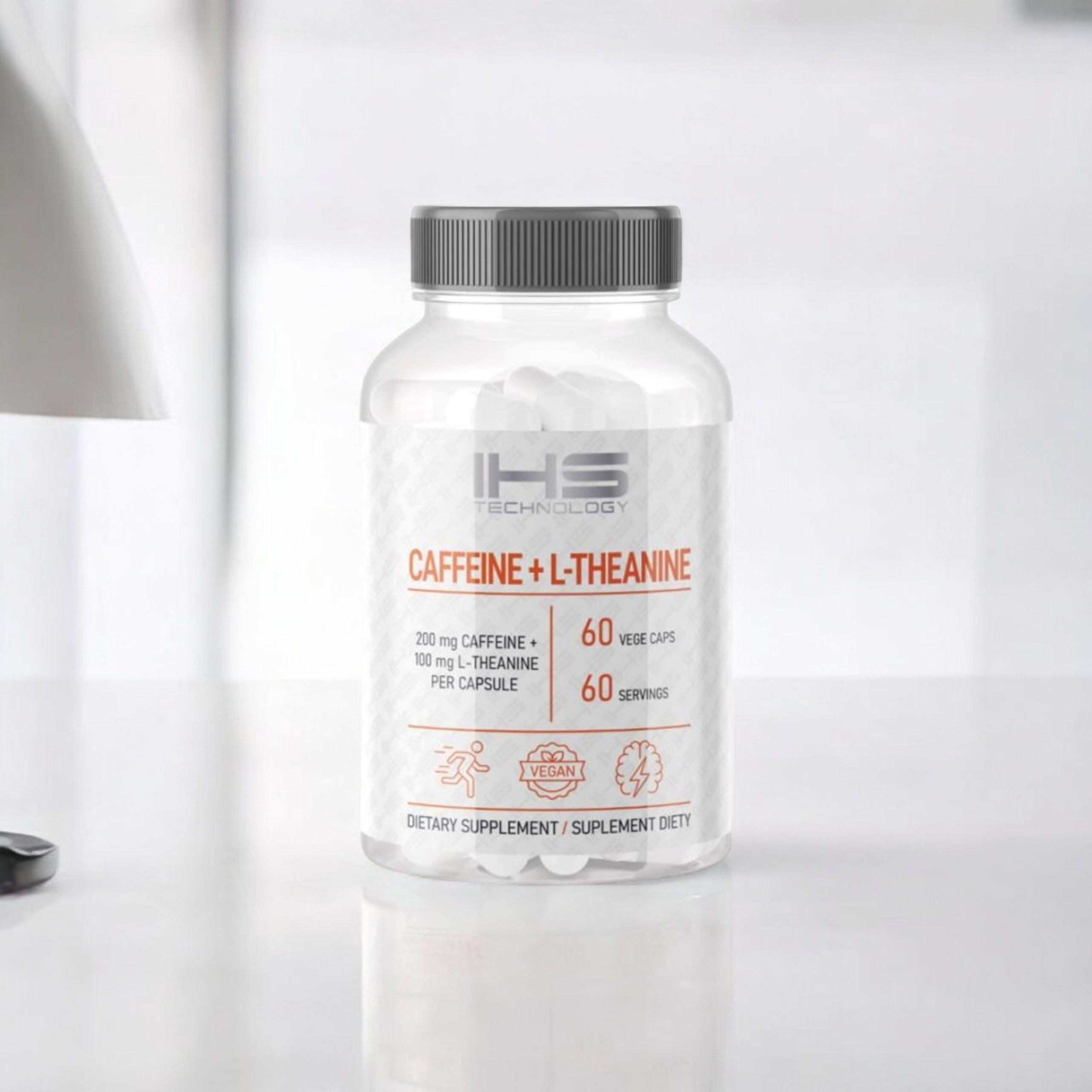 IRON HORSE - Caffeine + L-Theanine 60vcaps.