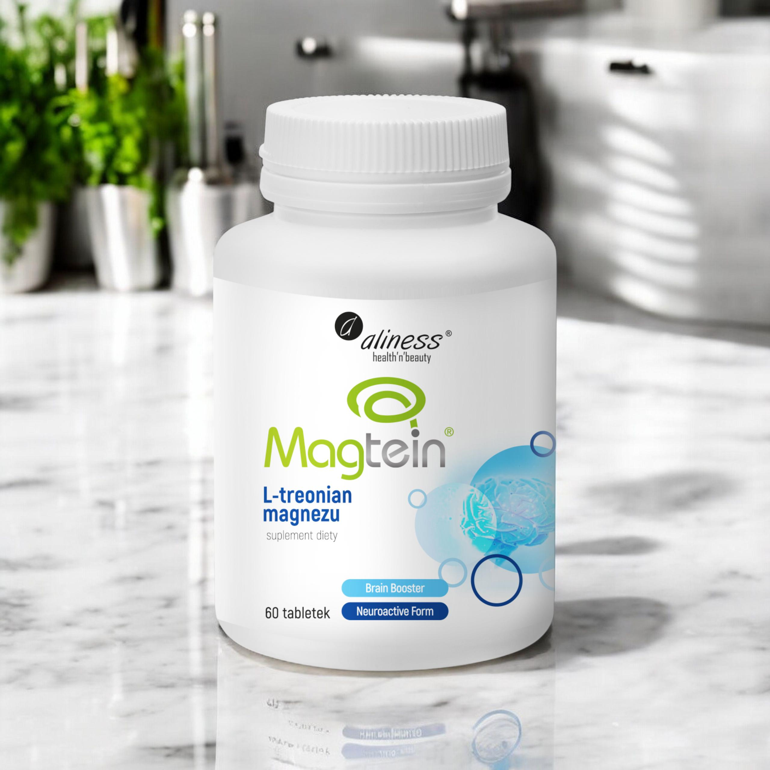 ALINESS - L-Treonian Magnezu Magtein 72mg - 60tabs.