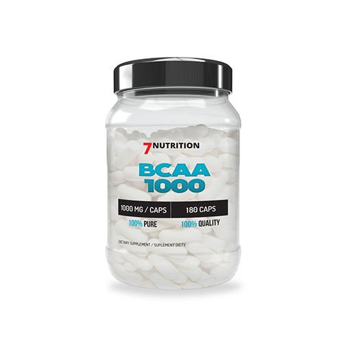 7 NUTRITION BCAA 2:1:1 1000 - 180caps.