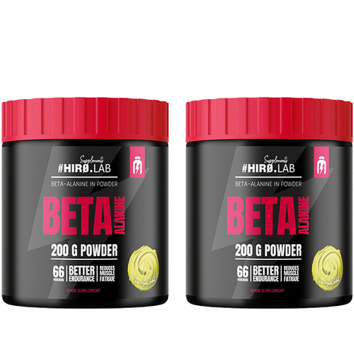 HIRO.LAB Beta Alanine - 2x 200g - Green Apple Sorbet