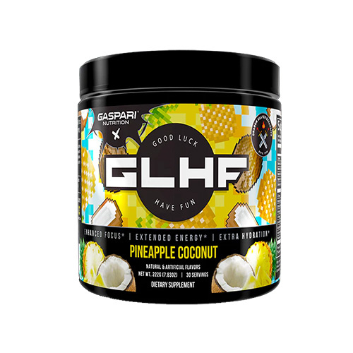 GASPARI NUTRITION GLHF Gamer Energy - 222g - Pineapple Coconut - WYPRZEDAŻ