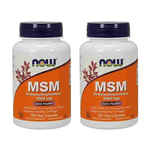 NOW MSM 1000mg - 2x 120vcaps