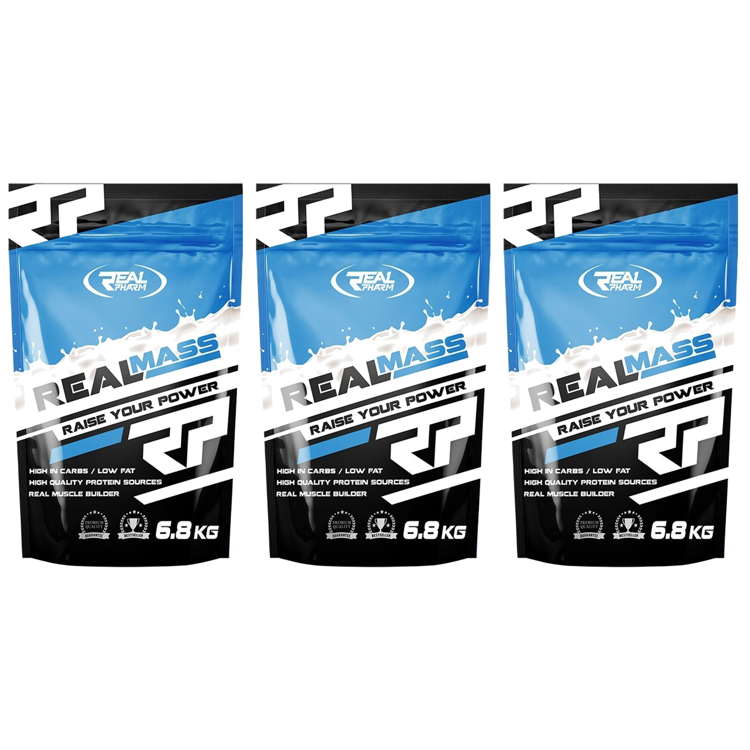REAL PHARM Real Mass - 3x 6800g