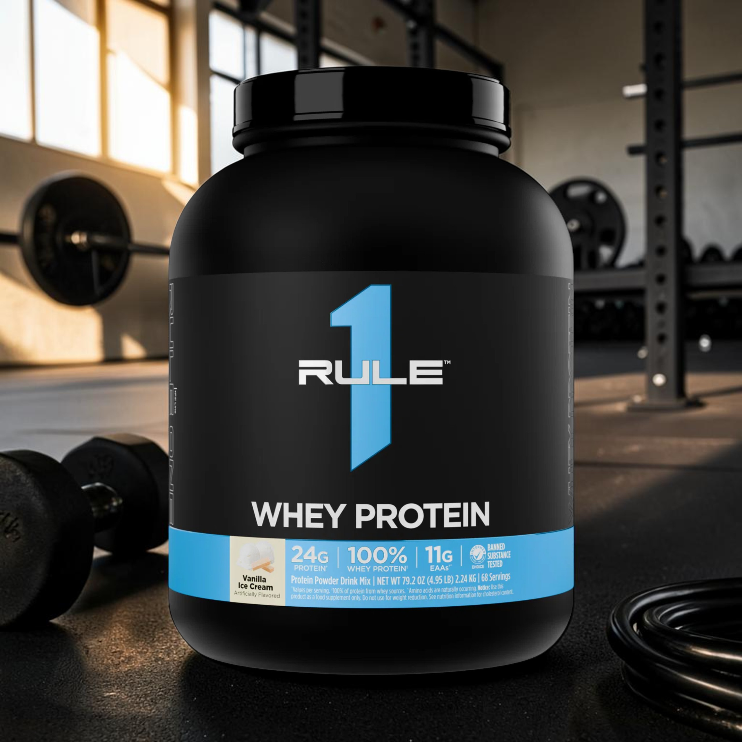 RULE1 - R1 Whey Protein - 2x 2240g