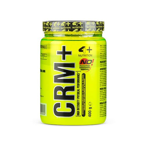 4+ NUTRITION Creatine Monohydrate Creapure CRM+ - 400g