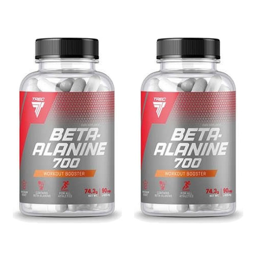 TREC Beta-Alanine 700 - 90caps. - 2x Beta-Alanina