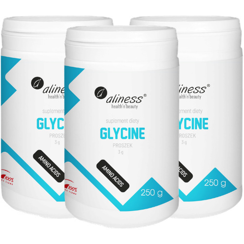 ALINESS - Glycine - 250g x3