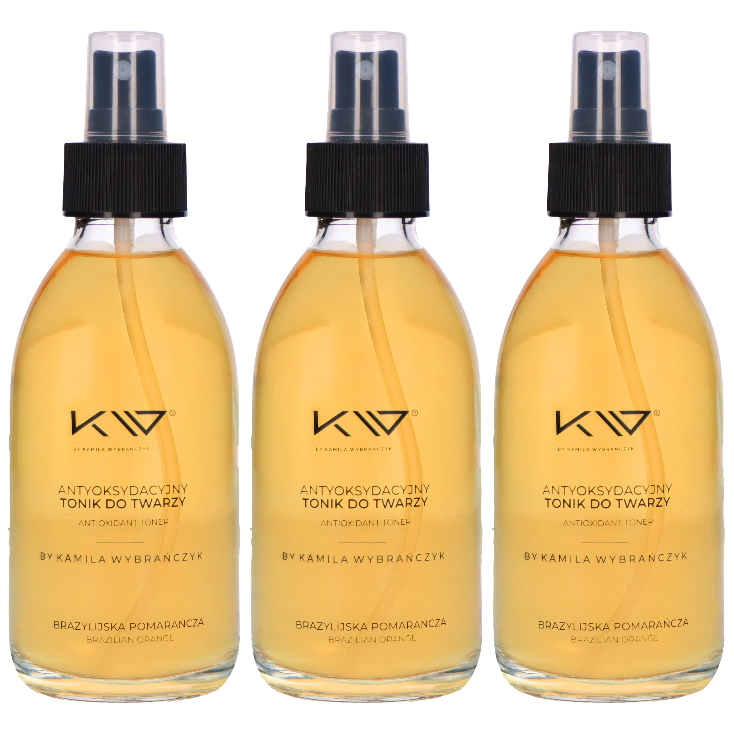 KAMILA WYBRAŃCZYK - Antyoksydacyjny Tonik do Twarzy - 3x 200ml