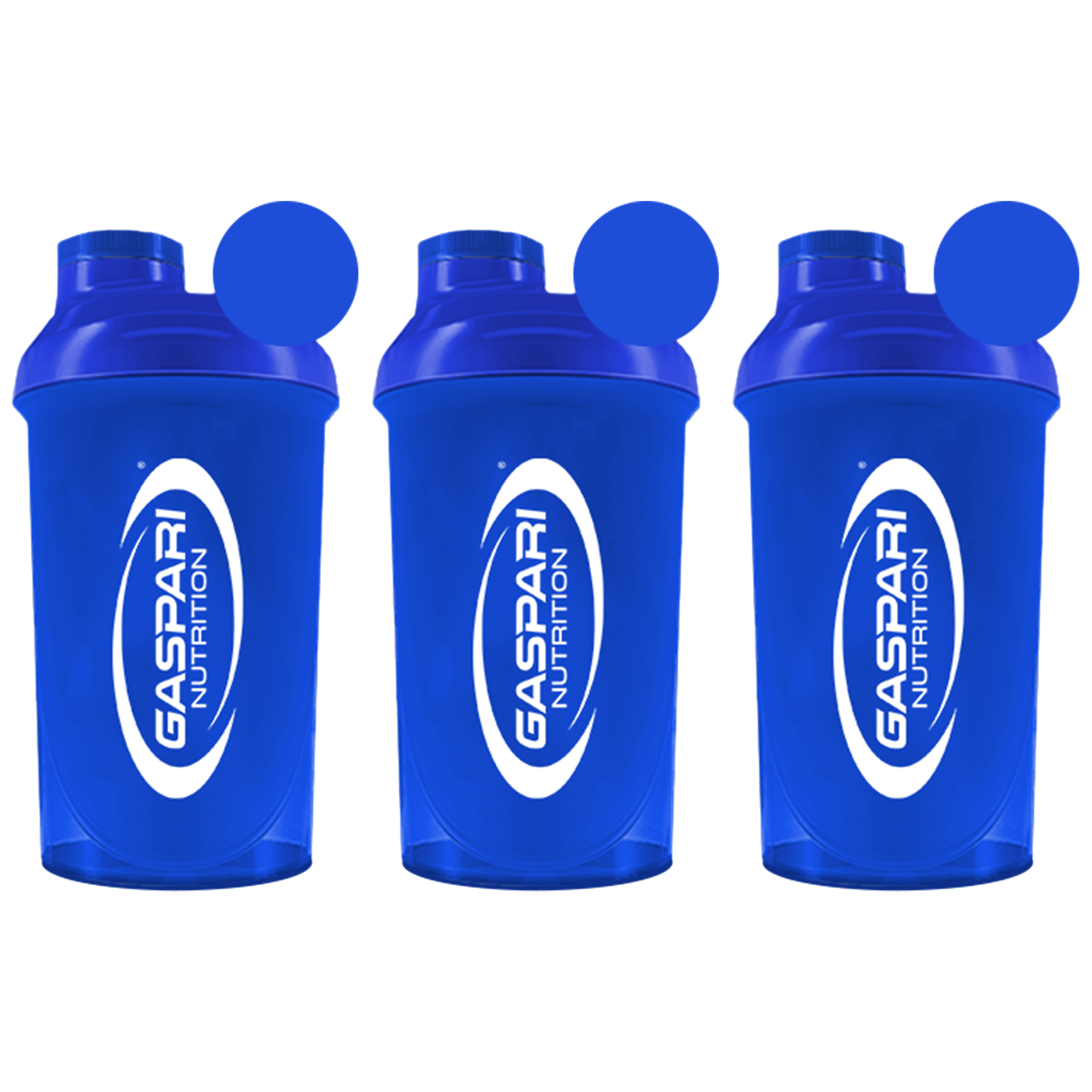 GASPARI NUTRITION Shaker Gaspari Nutrition - 3x 600ml - Blue