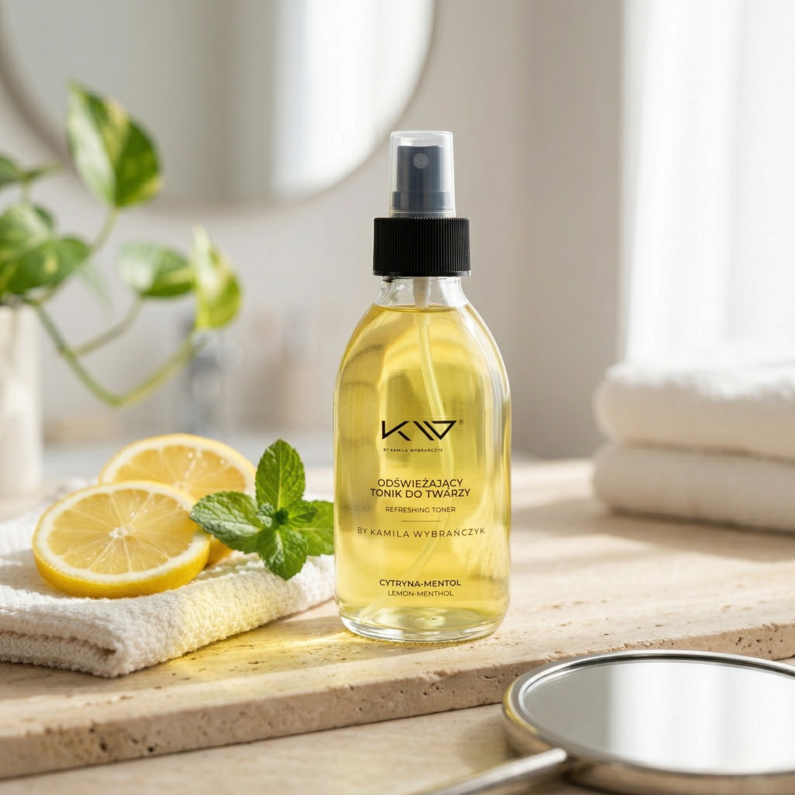 KAMILA WYBRAŃCZYK - Odświeżający Tonik do Twarzy - 200ml 