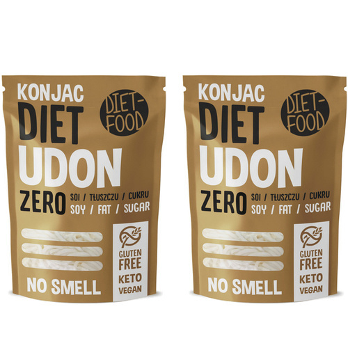 DIET FOOD Diet Noodles - 2x 200g - Diet Udon - 200g