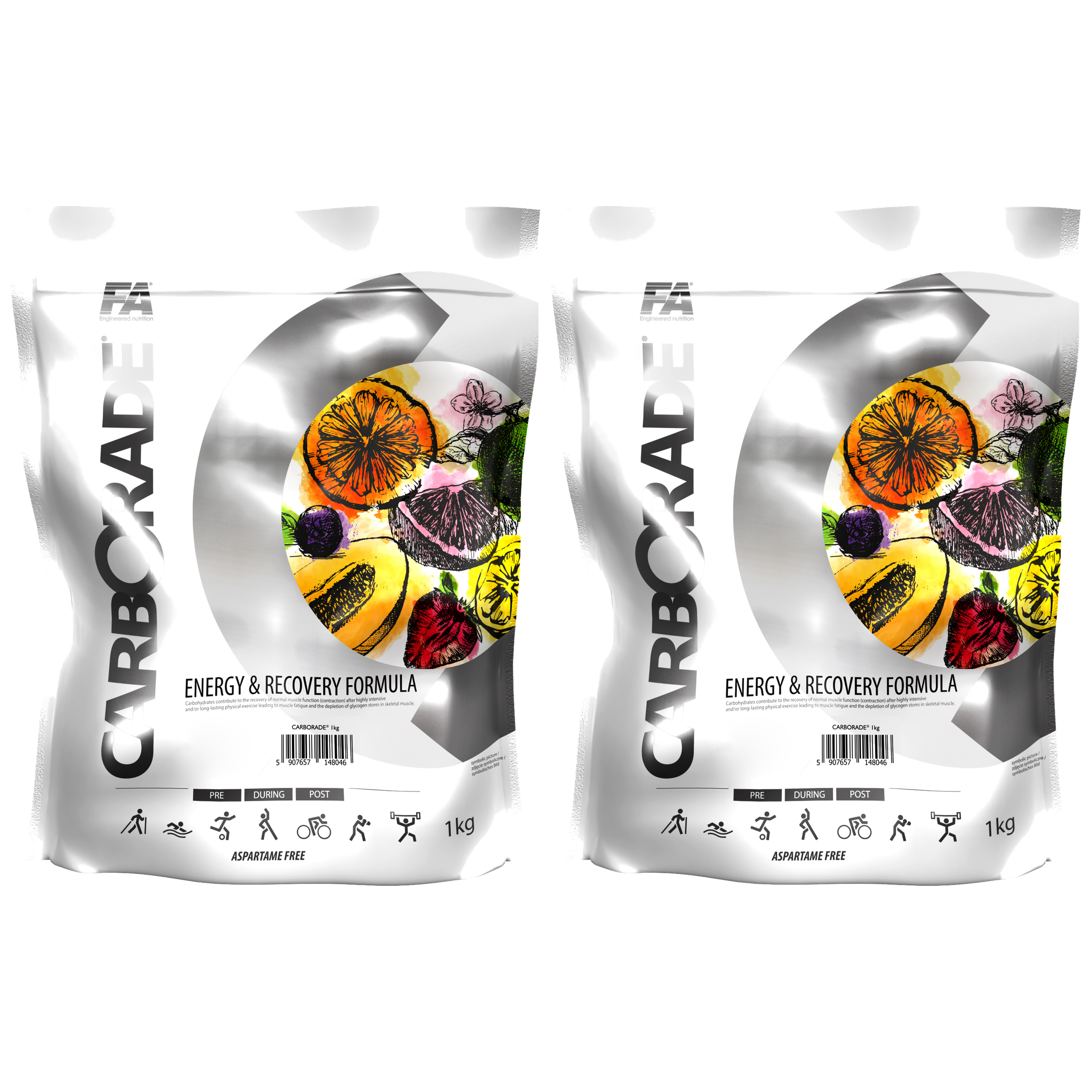 FITNESS AUTHORITY Carborade - 2x 1000g