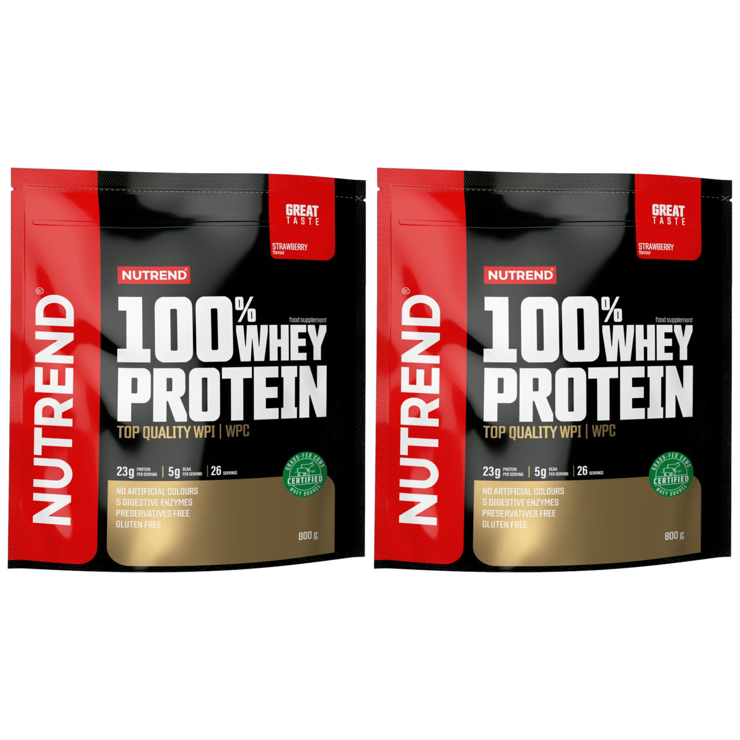 NUTREND - 100% Whey Protein - 2x 800g