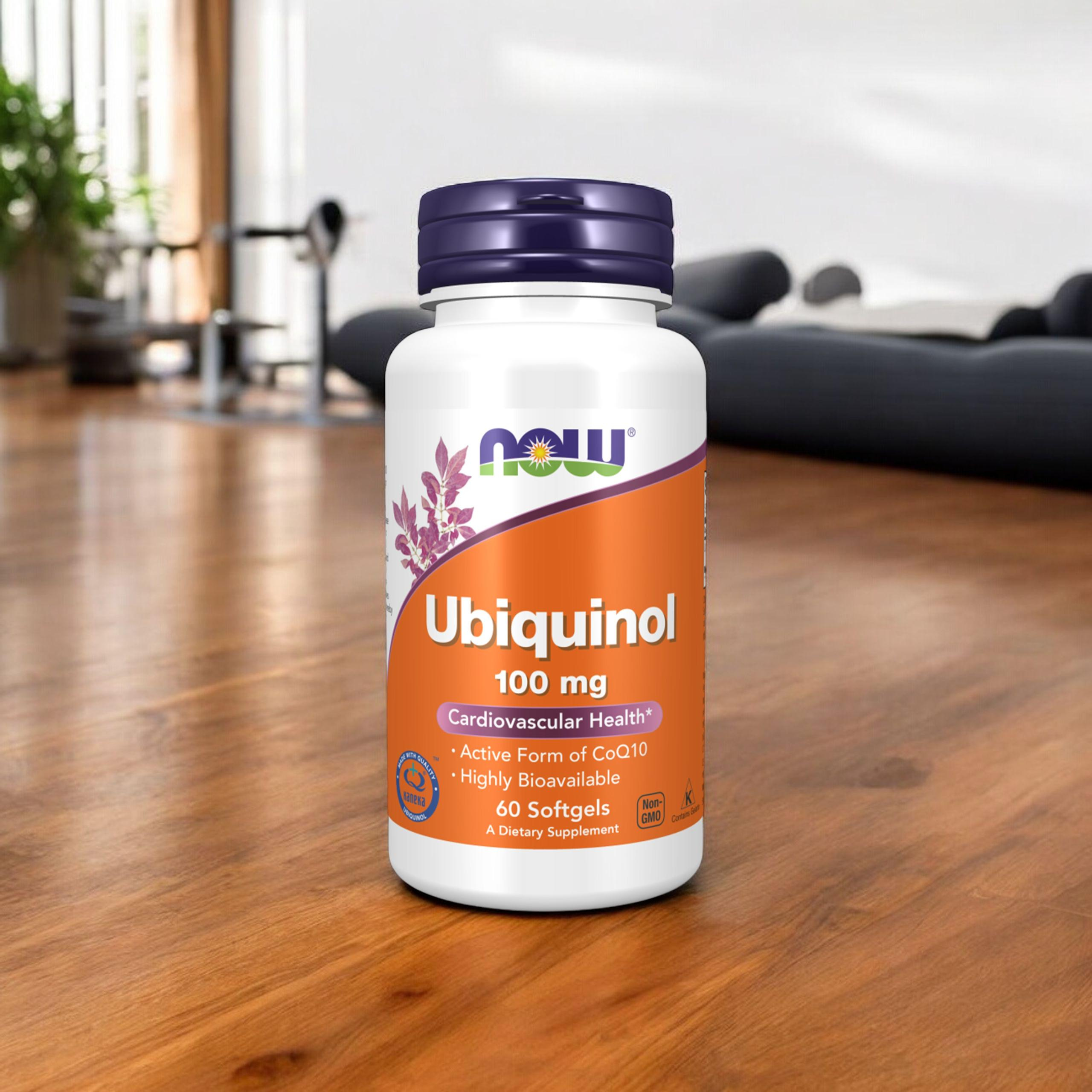 NOW Ubiquinol 100mg - 3x 60softgels