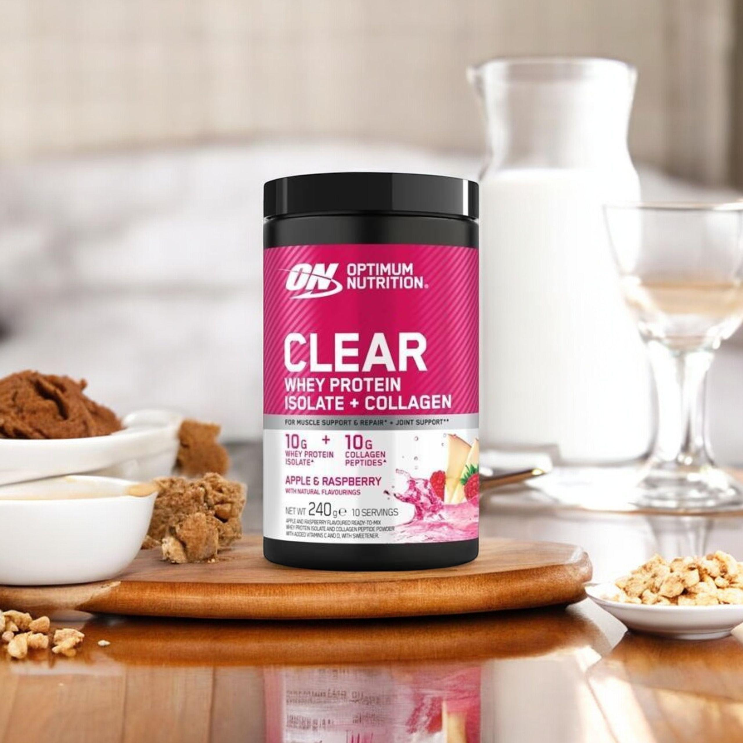 OPTIMUM NUTRITION - Whey Collagen - 240g - Apple Raspberry