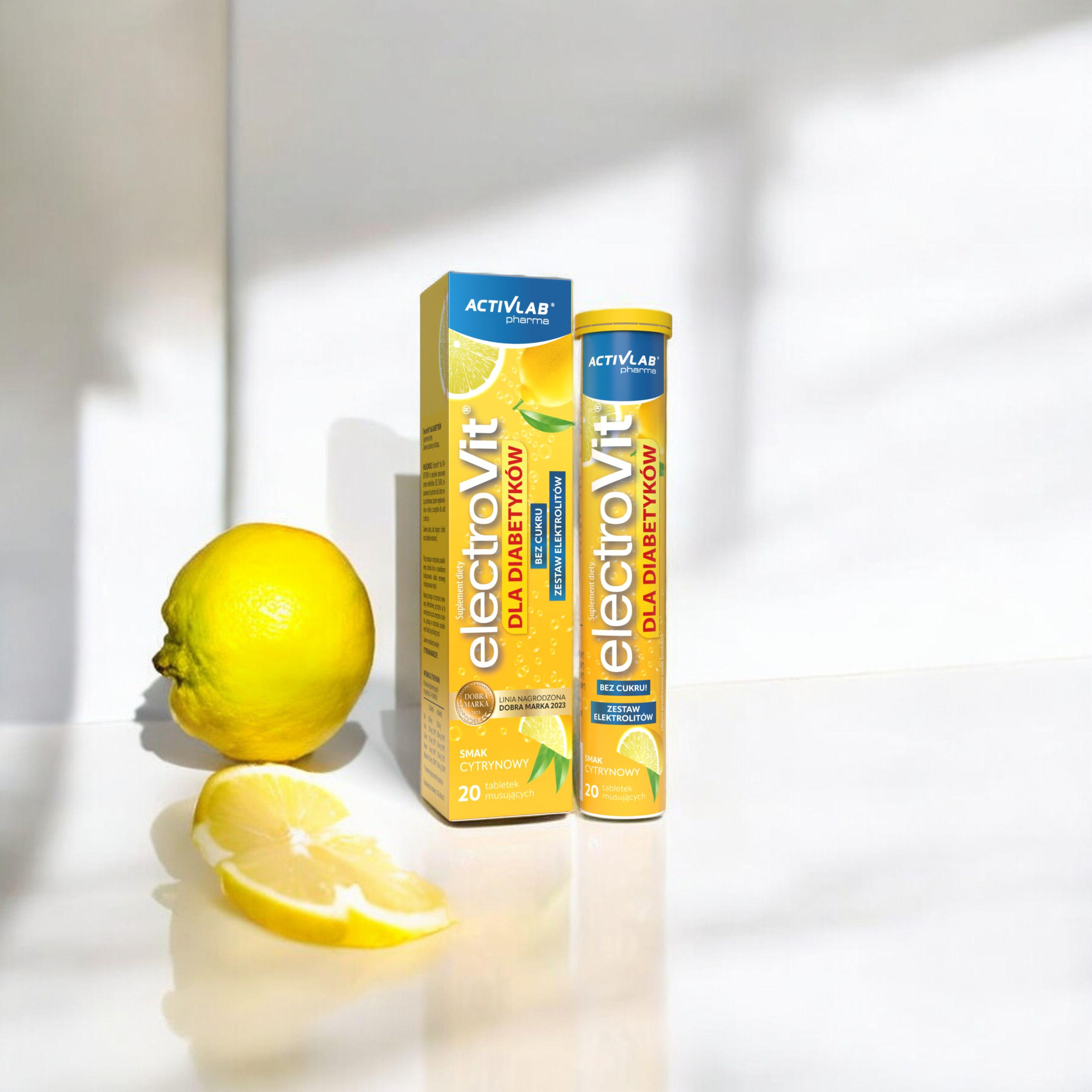 ACTIVLAB PHARMA - ElectroVit dla Diabetyków - 20tabs. - Lemon