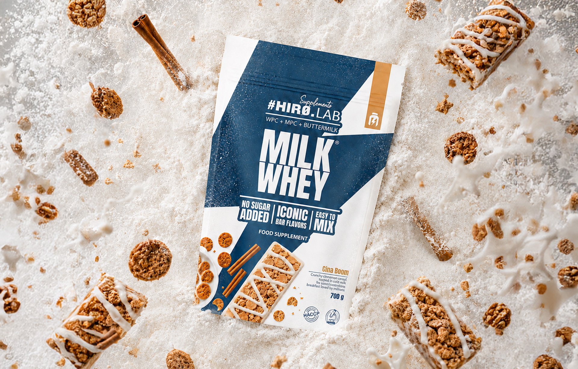 HIRO.LAB - Milk Whey - 2x 700g