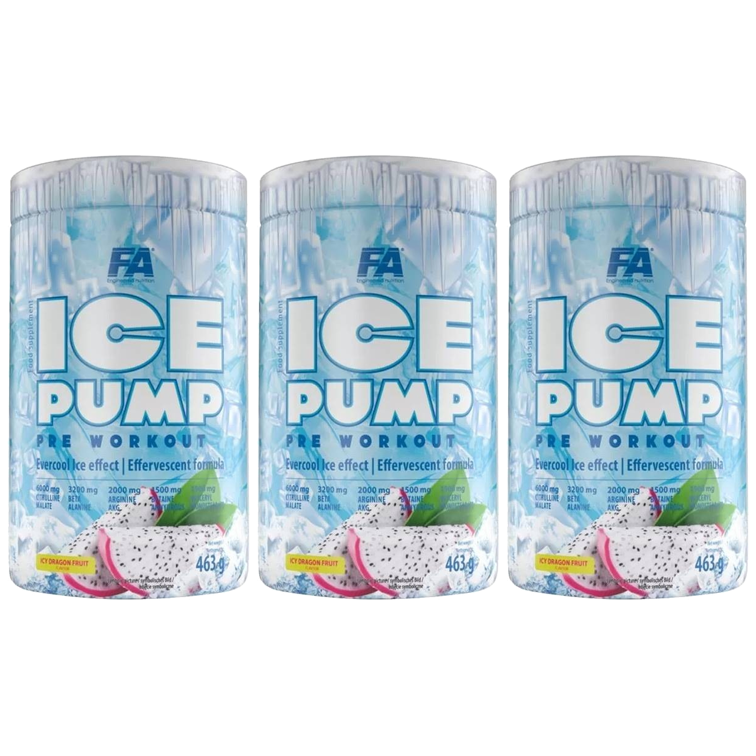 FITNESS AUTHORITY Ice Pump - 3x 463g
