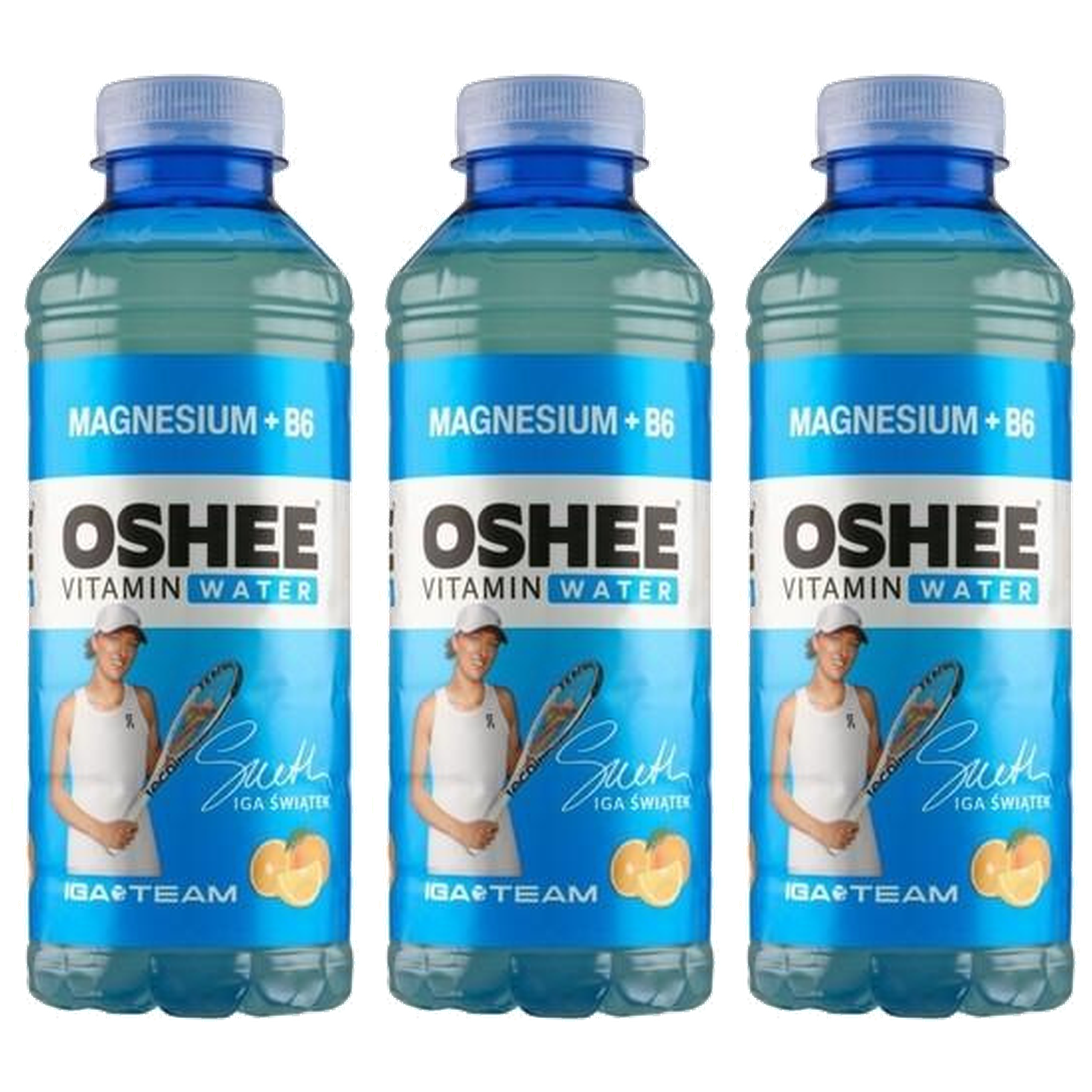 OSHEE - Vitamin Water Magnez+ B6 - 3x 555ml - Lemon Orange