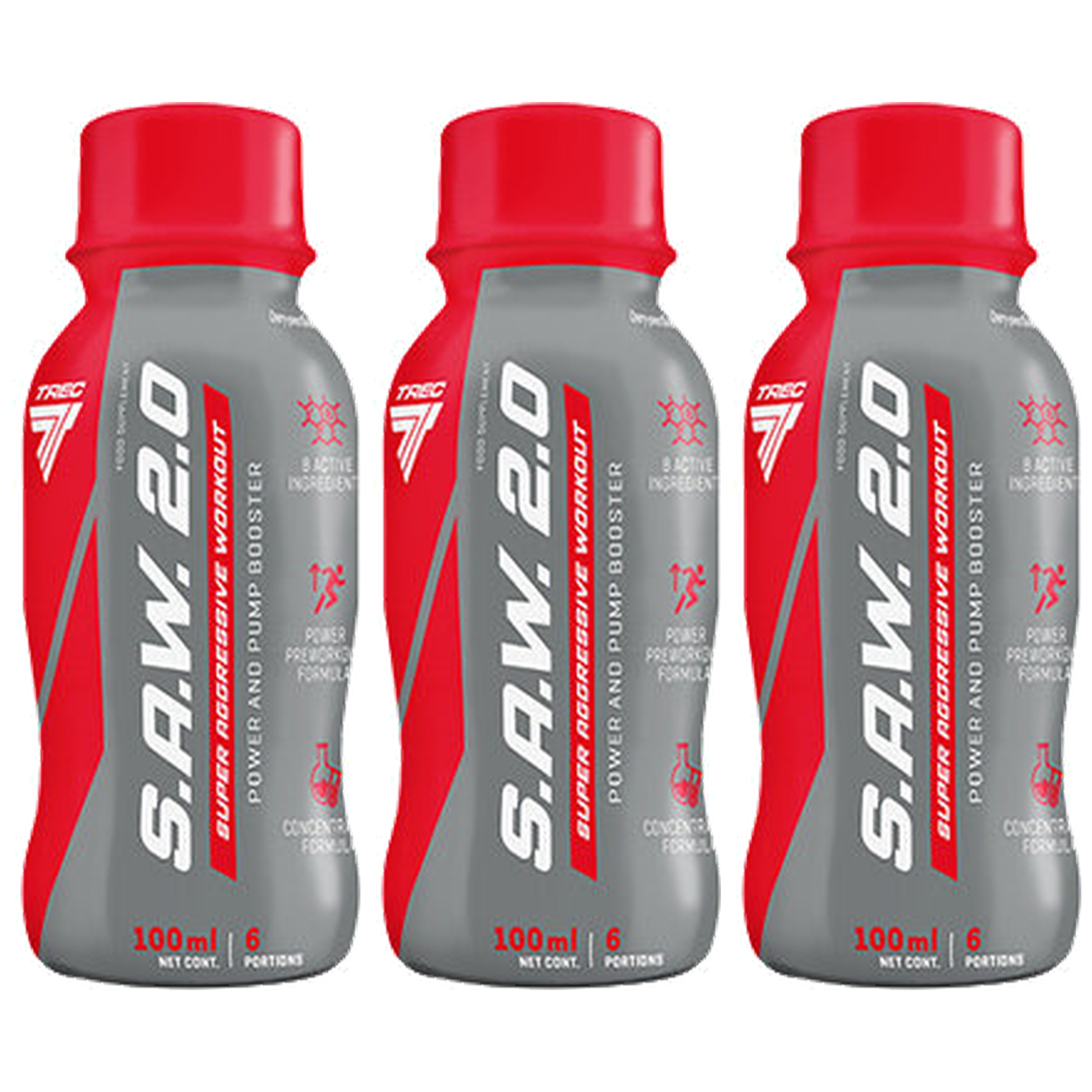 TREC S.A.W. 2.0 Shot -3x 100ml