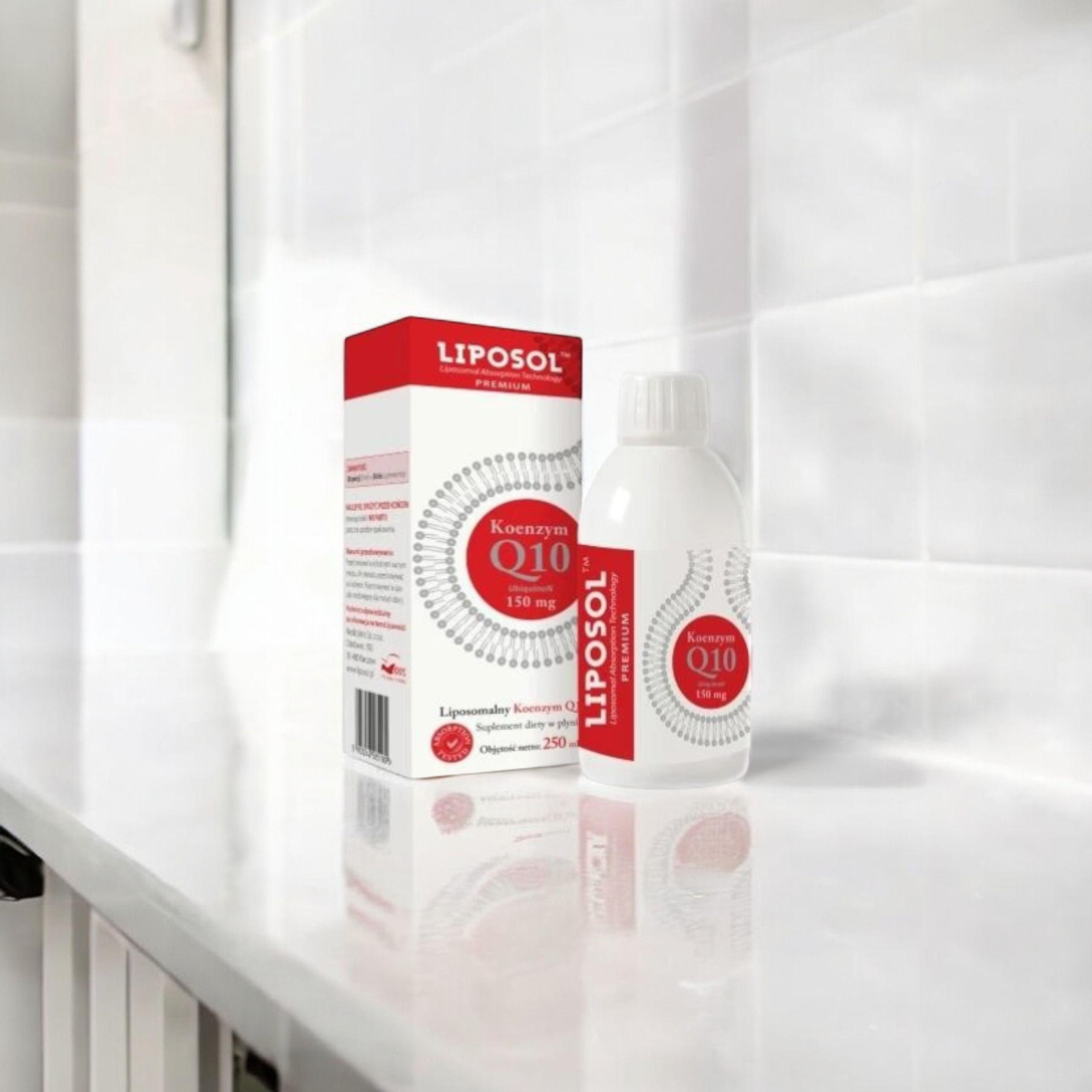 ALINESS - Liposol Koenzym Q10 Ubiquinon 150mg - 3x 250ml