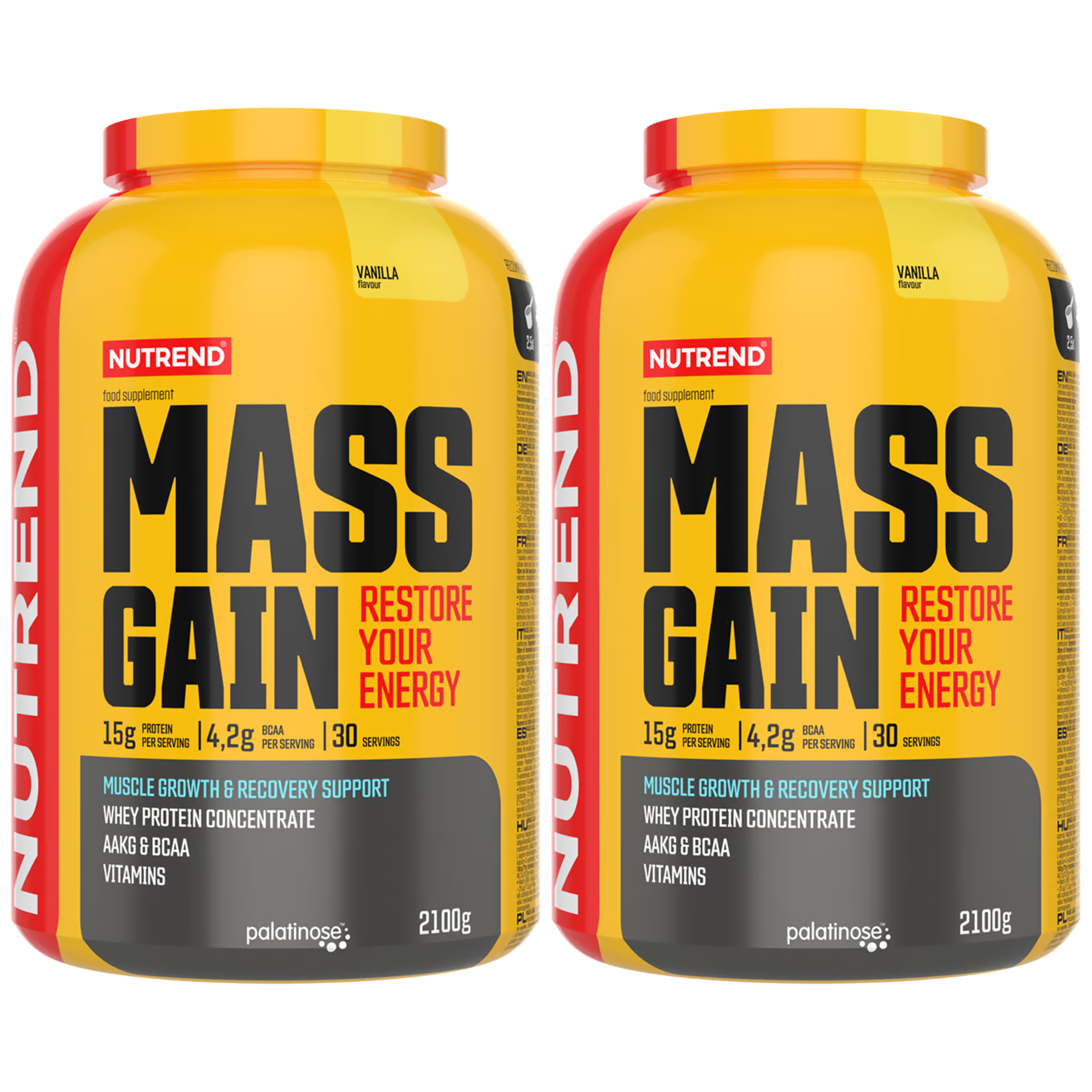 NUTREND Mass Gain - 2x 2100g
