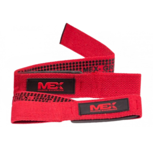 MEX NUTRITION - Lift Straps - Red - WYPRZEDAŻ