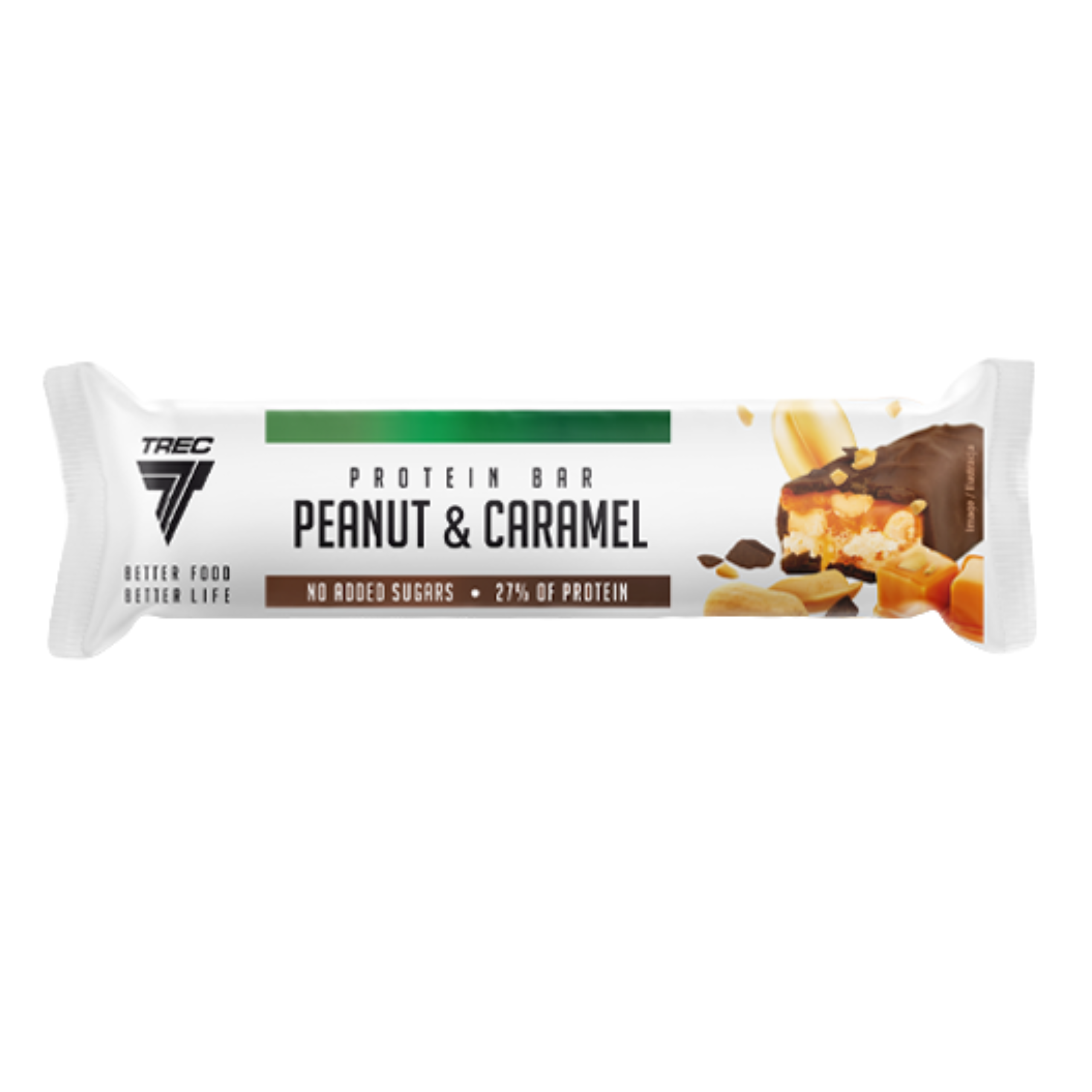TREC - Protein Bar - 24x 3x 49g - Peanut & Caramel