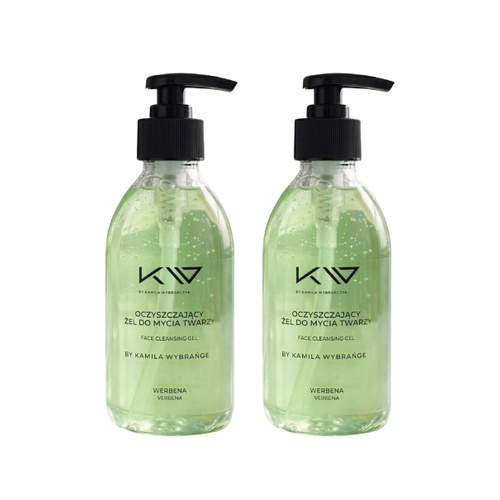 KAMILA WYBRAŃCZYK - Oczyszczający Żel do Mycia Twarzy - 2x 200ml