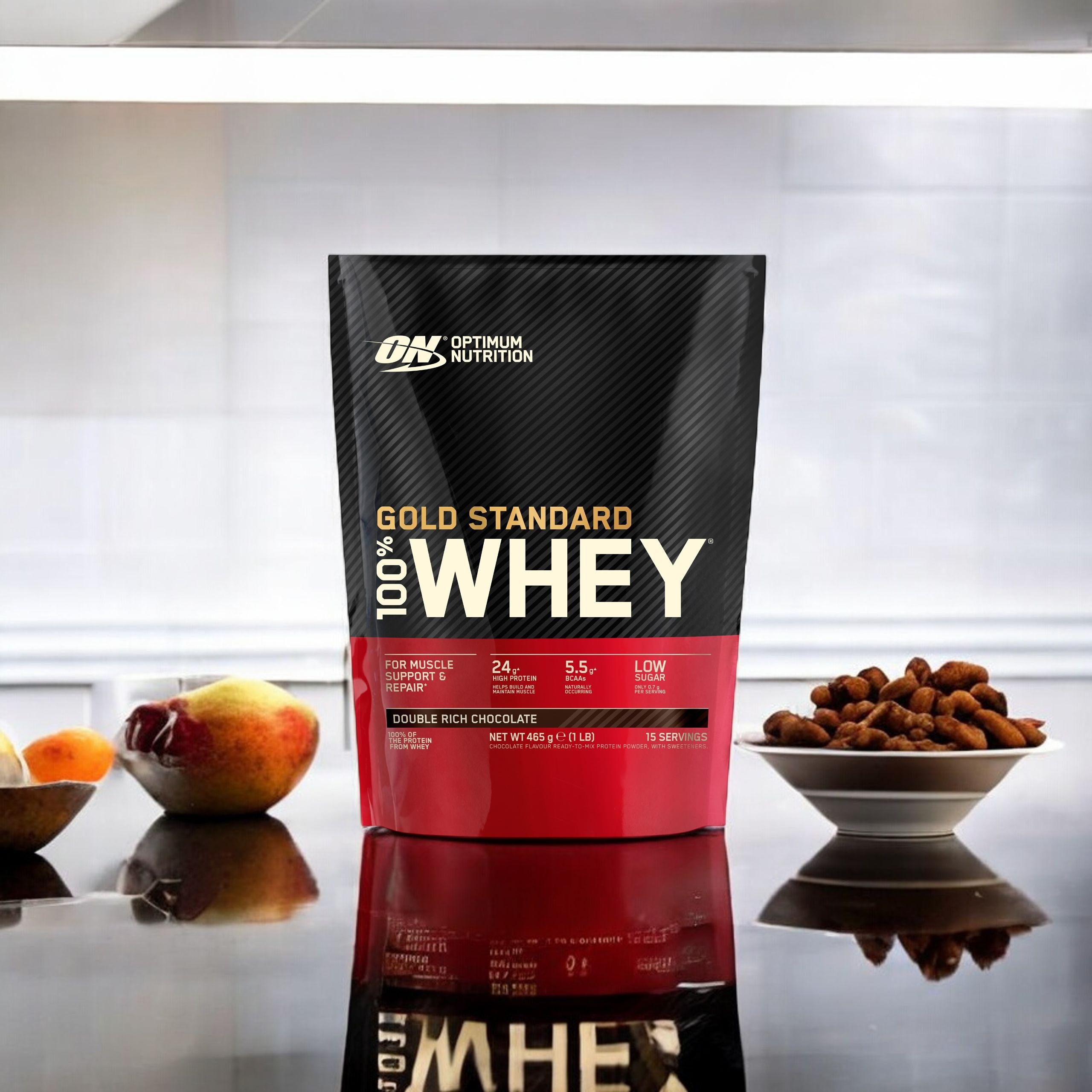 OPTIMUM NUTRITION Whey Gold Standard Bag - 2x 465g