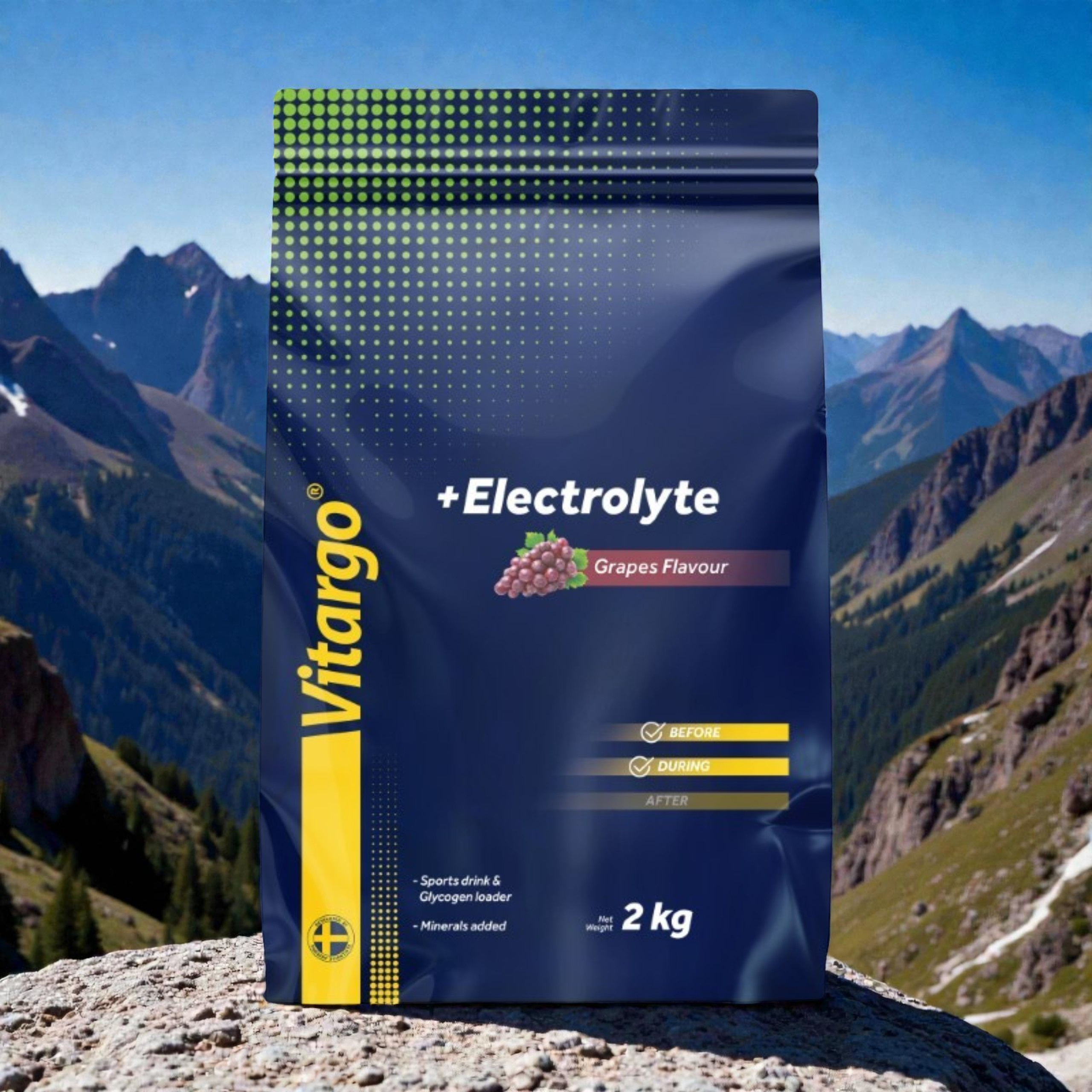VITARGO - Vitargo Electrolyte BAG - 2x 2000g