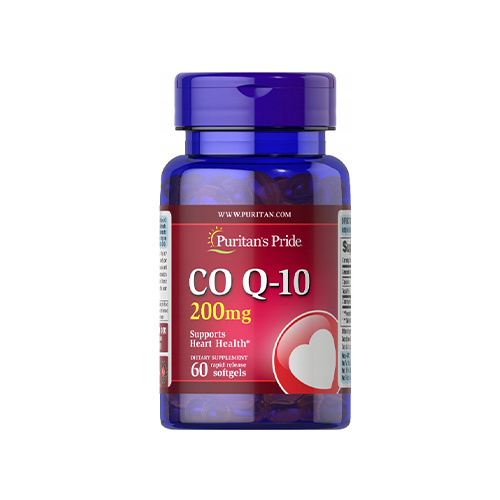 Puritan's Pride Coenzyme Q-10 200mg - 3x 60softgels.