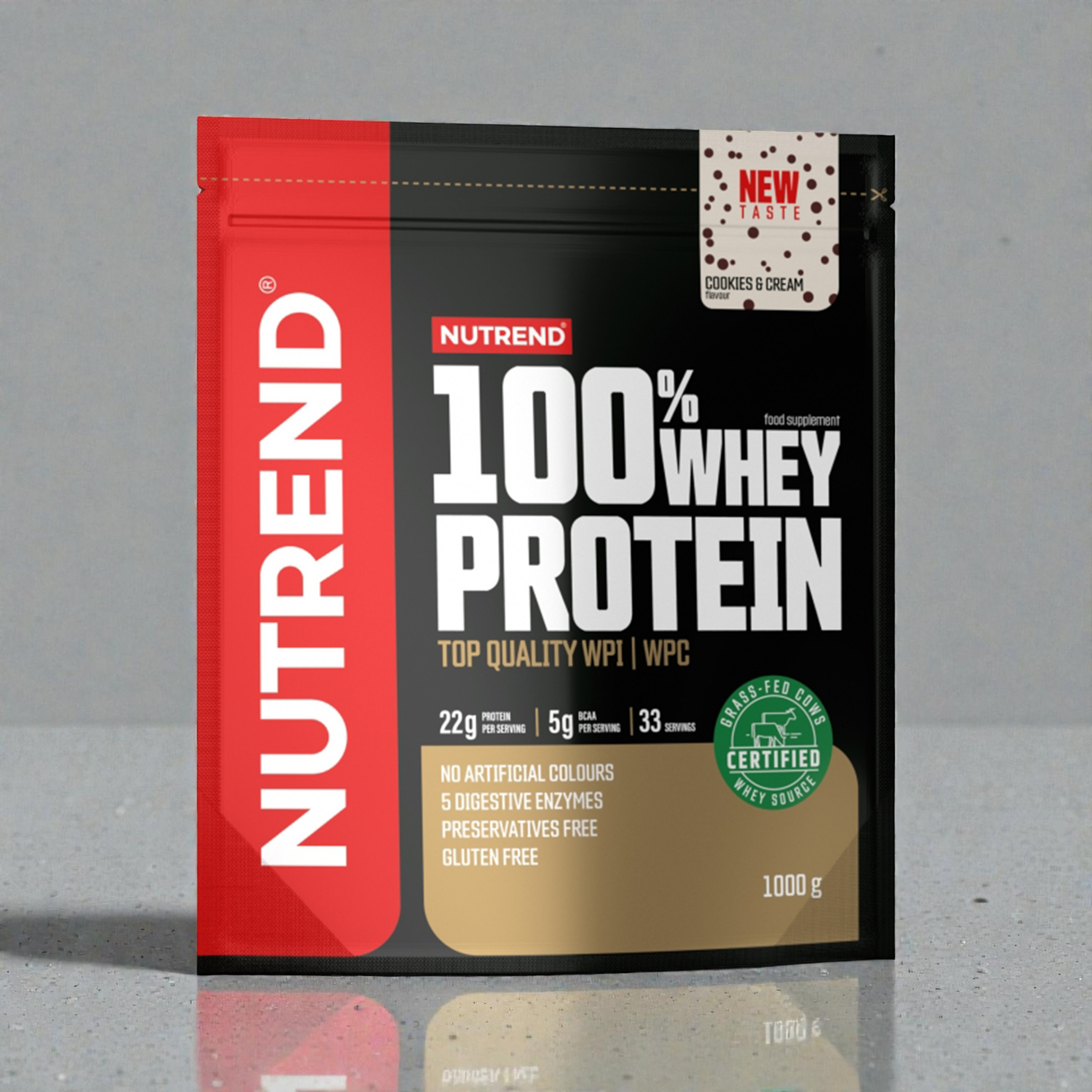 NUTREND 100% Whey Protein - 2x 1000g