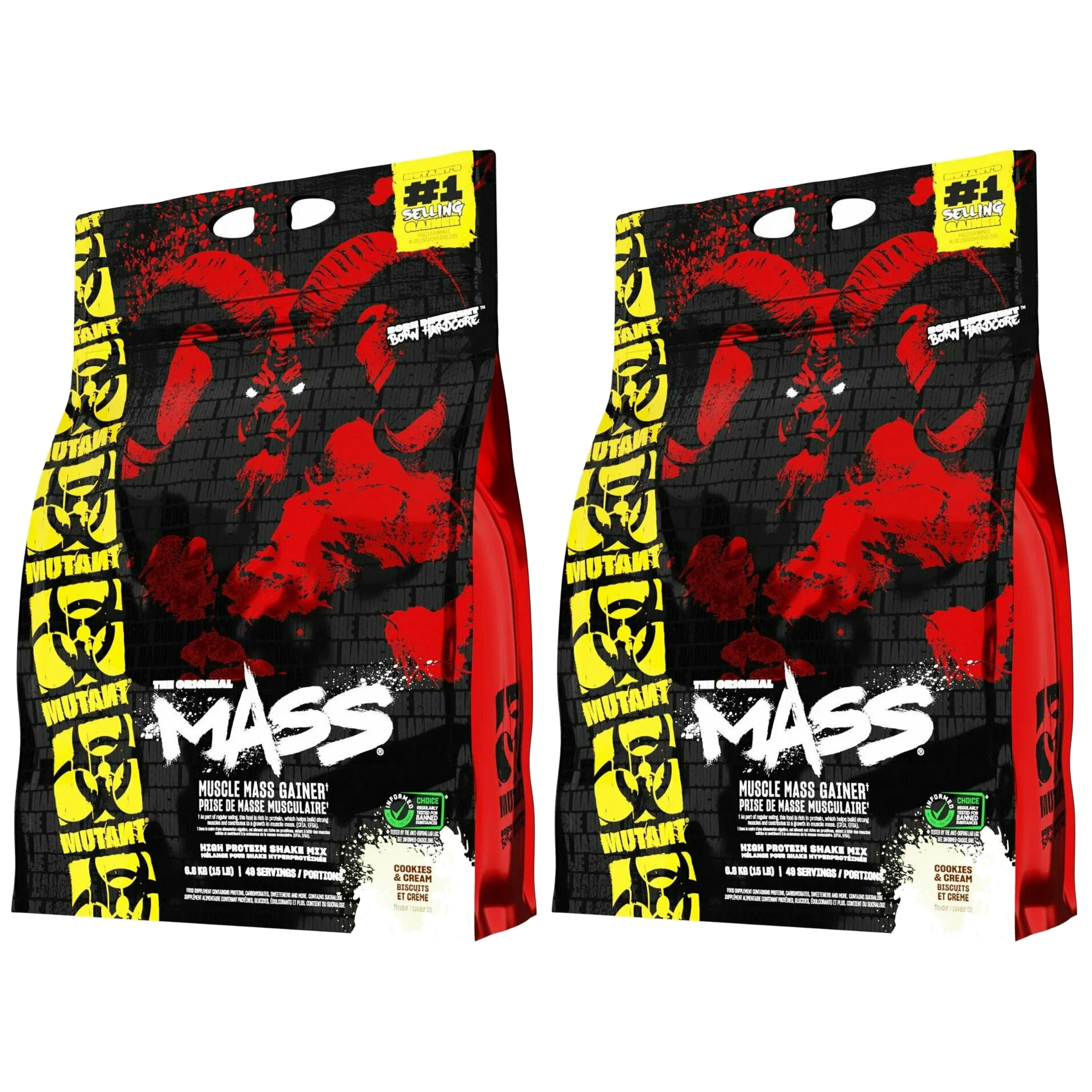 MUTANT Mutant Mass - 2x 6800g