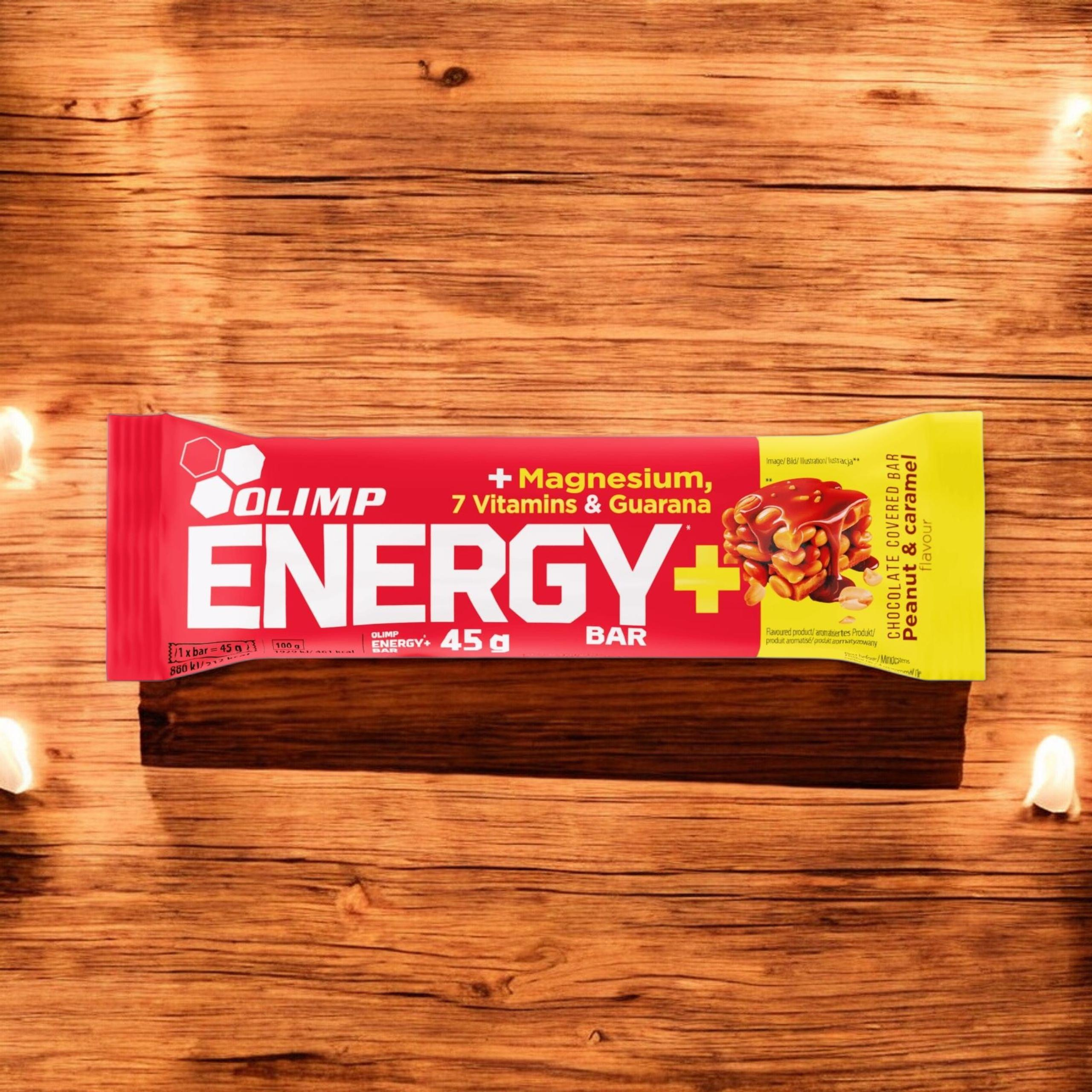 OLIMP - Energy+ Bar - 20x 45g - Peanut Caramel