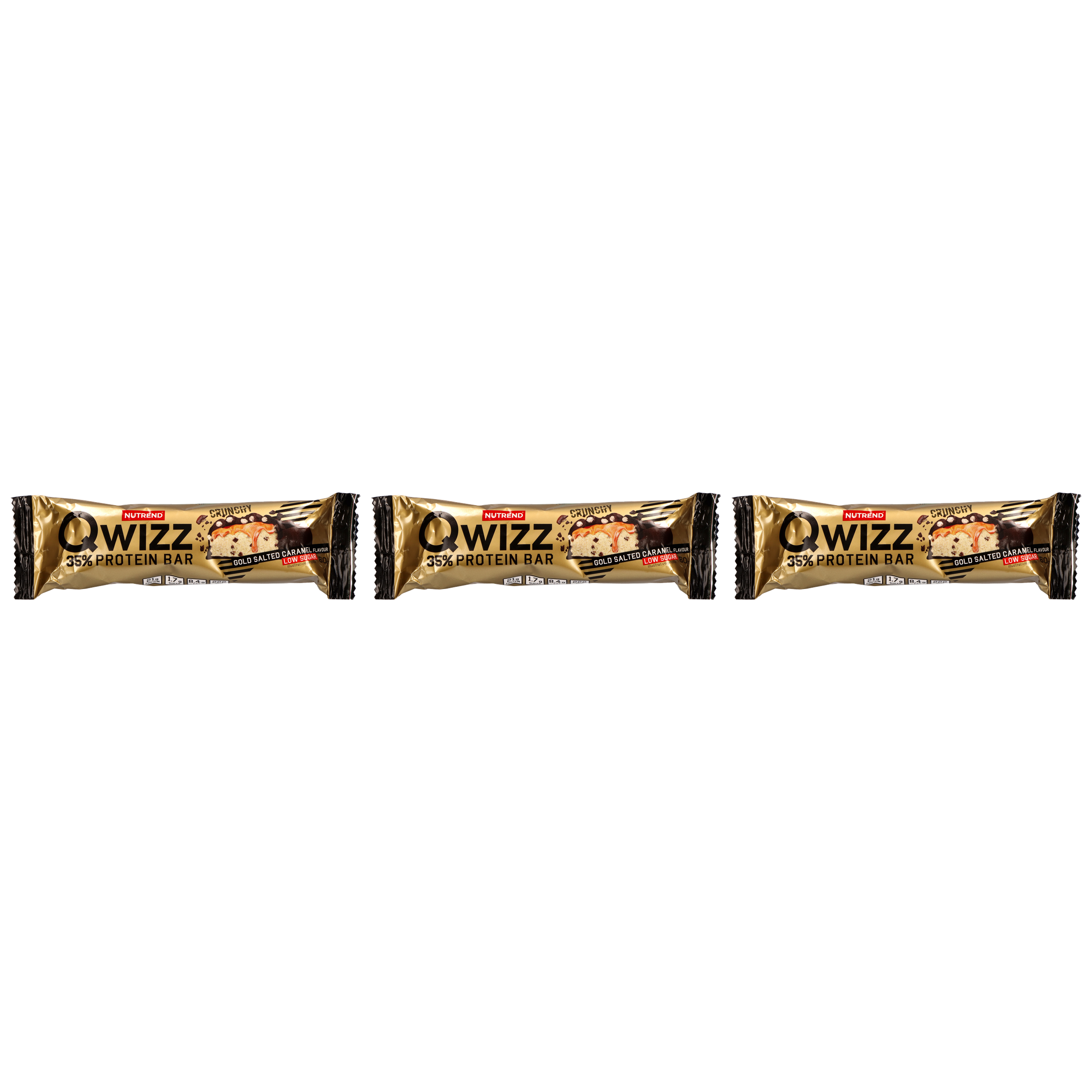 NUTREND Baton QWIZZ Protein Bar - 3x 60g