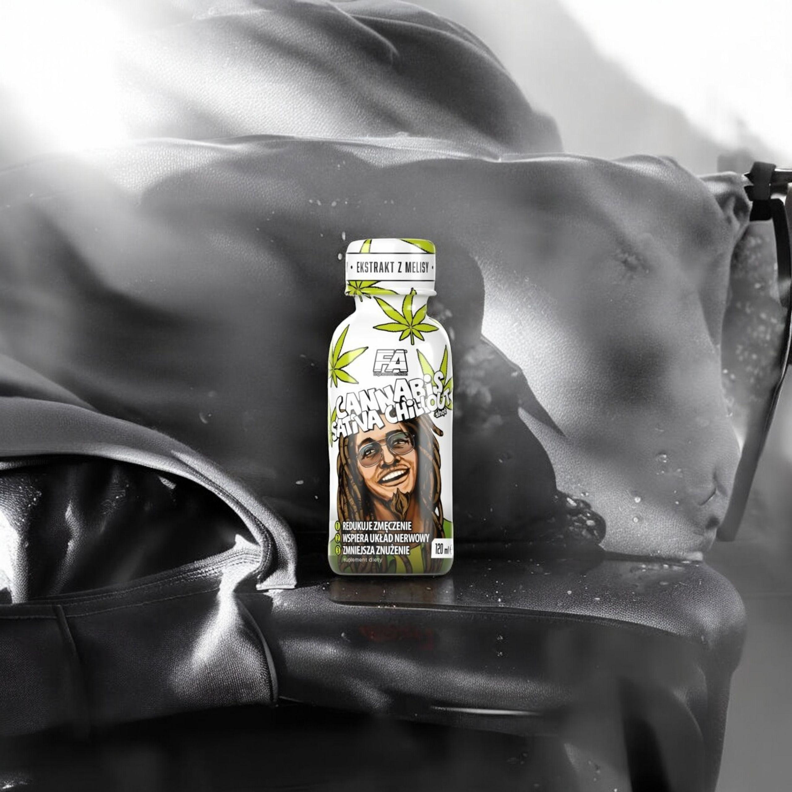 FITNESS AUTHORITY - Cannabis Sativa Chillout Shot - 3x 120ml - Konopia