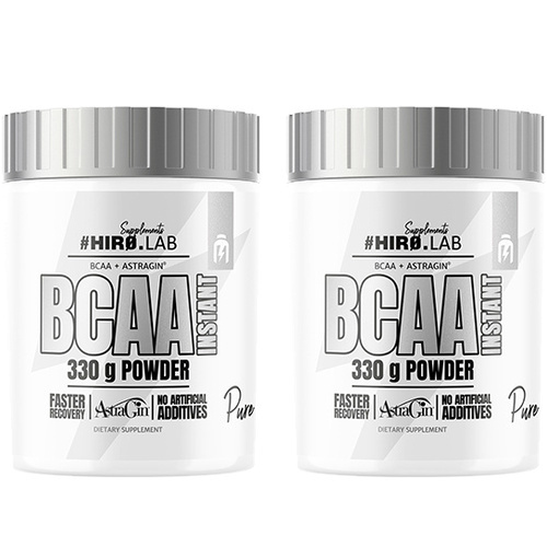 HIRO.LAB BCAA Powder Instant Pure - 2x 330g
