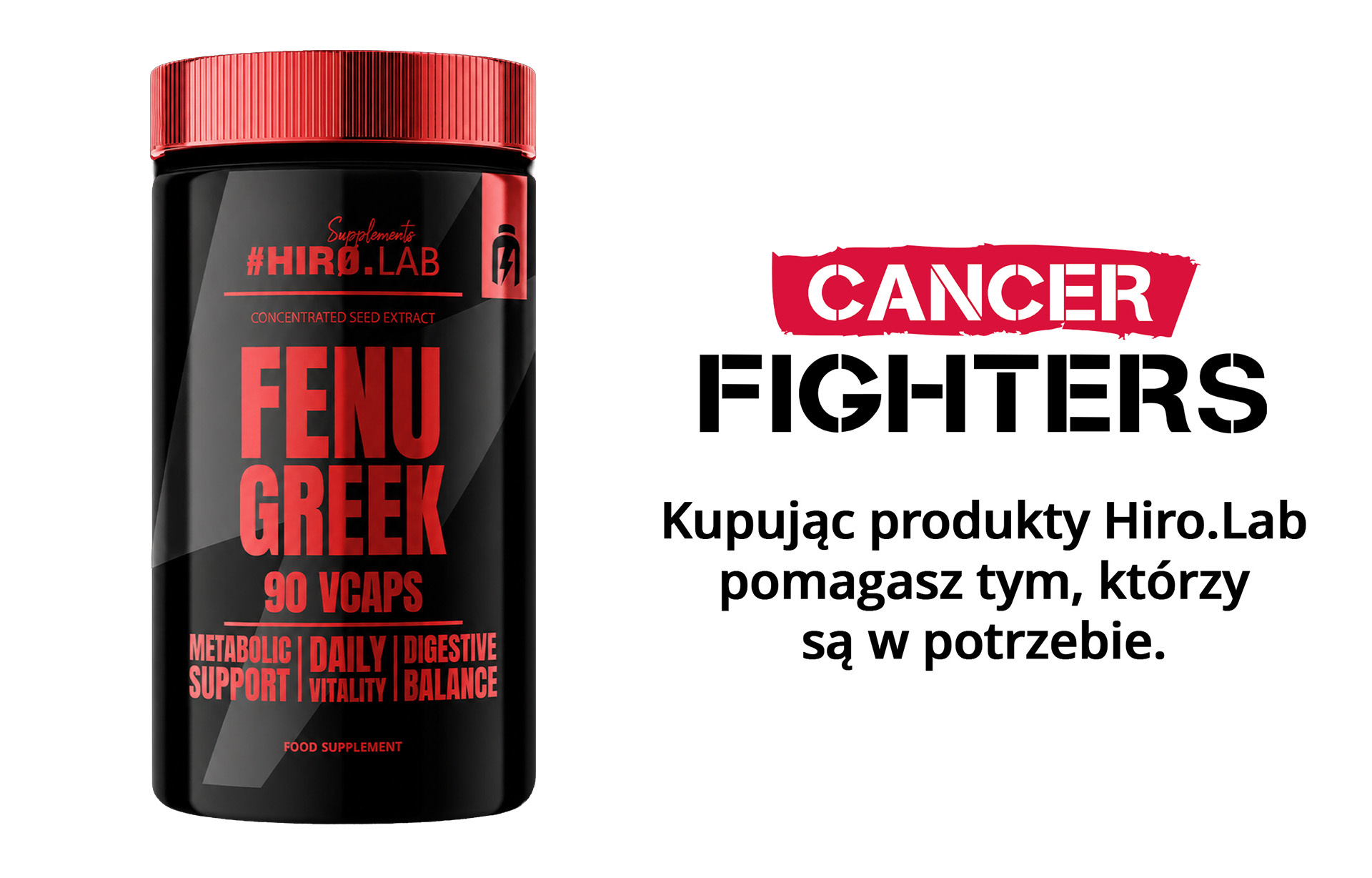 HIRO.LAB Fenugreek (Kozieradka) 400mg - 90vcaps x3