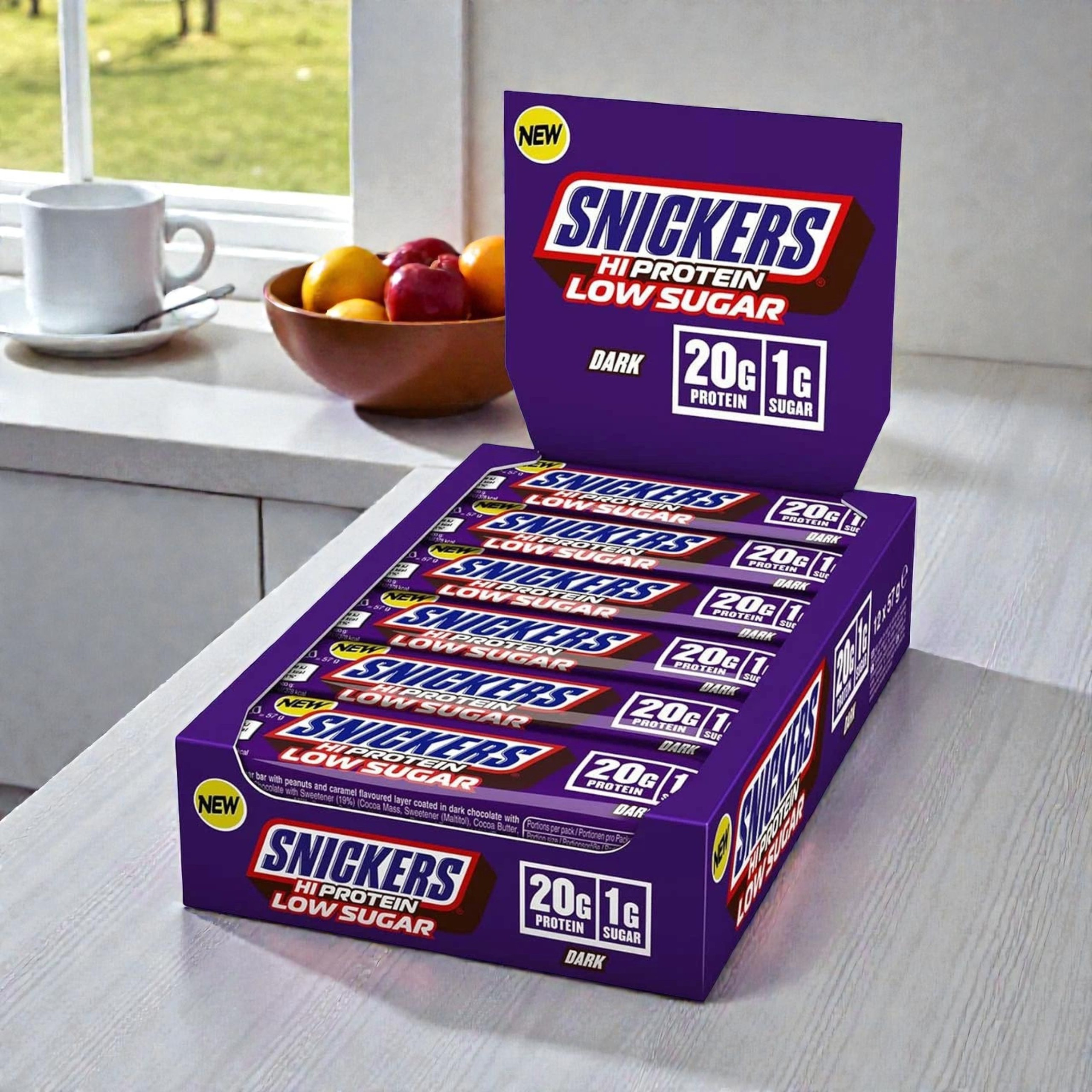 Mars - HIProtein Low Sugar Bar - 57g x12 - WYPRZEDAŻ - 22-09