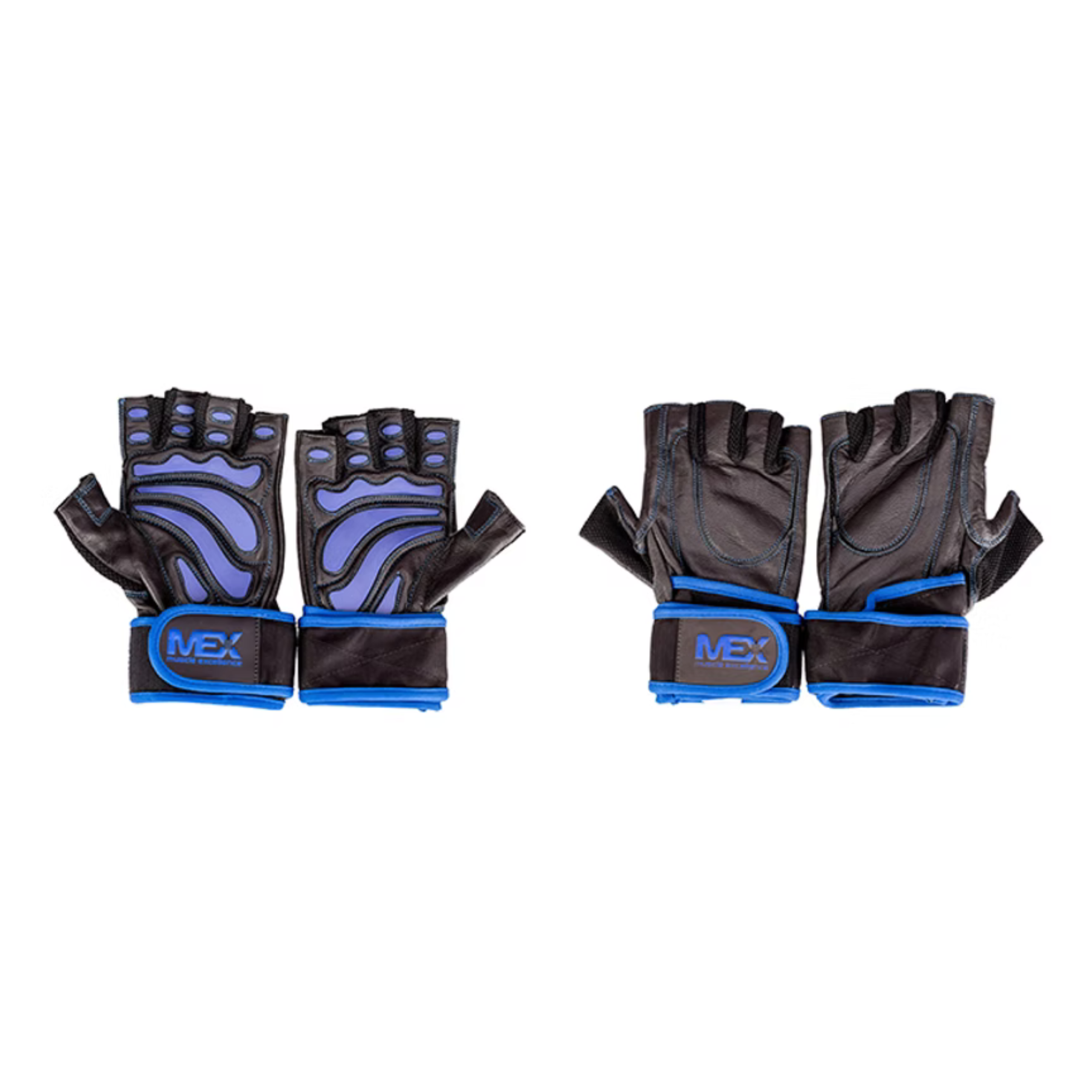 MEX NUTRITION - Pro Elite Blue Gloves