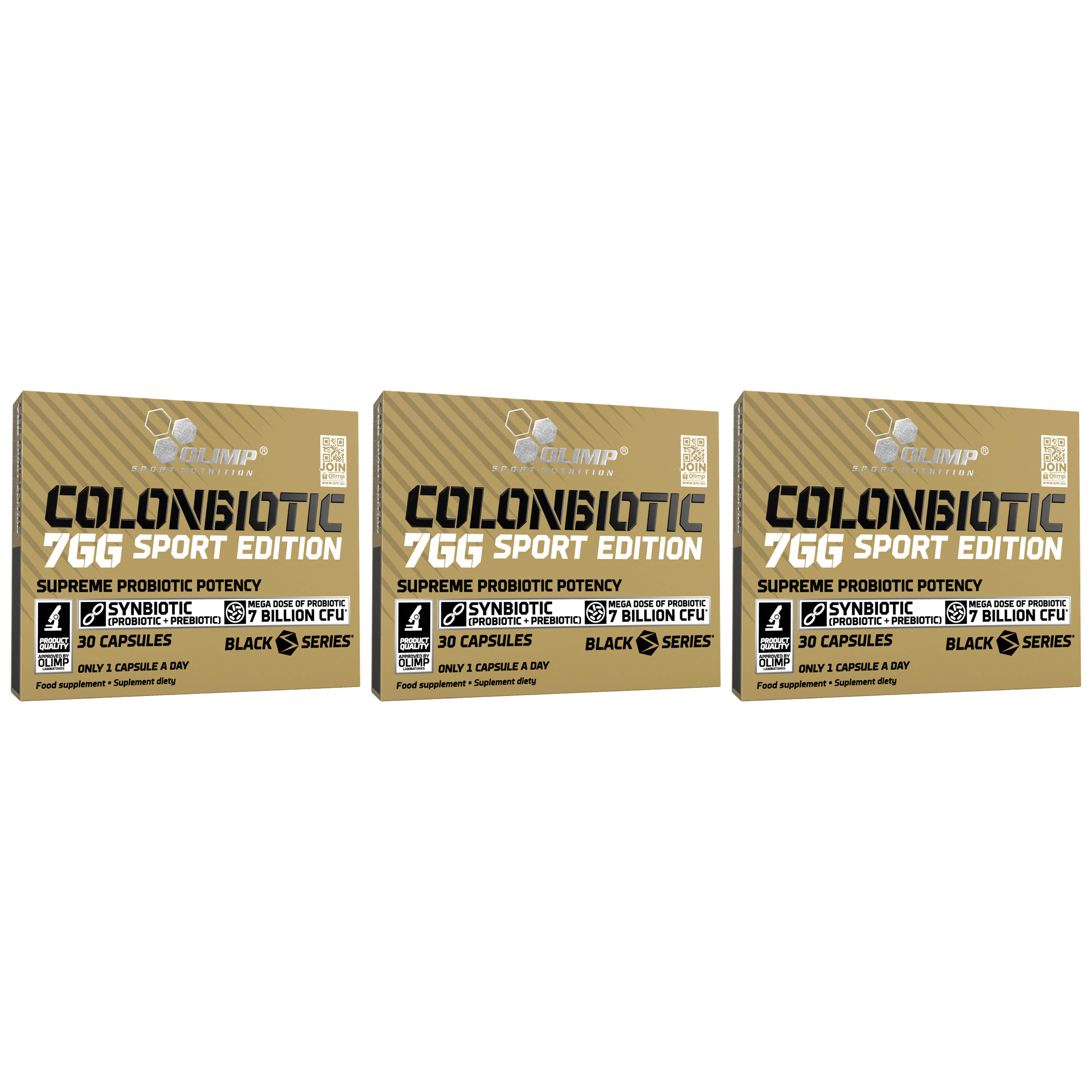 OLIMP Colonbiotic 7GG Sport Edition - 3x 30caps