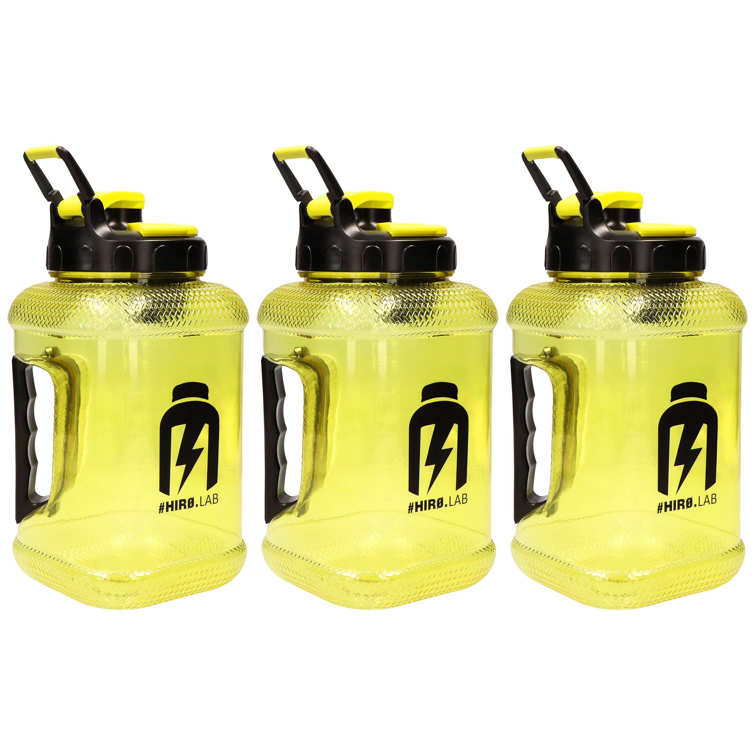 HIRO.LAB Water jug Crater Cap - 1,89l - 3x Kanister, bidon, butelka na wodę
