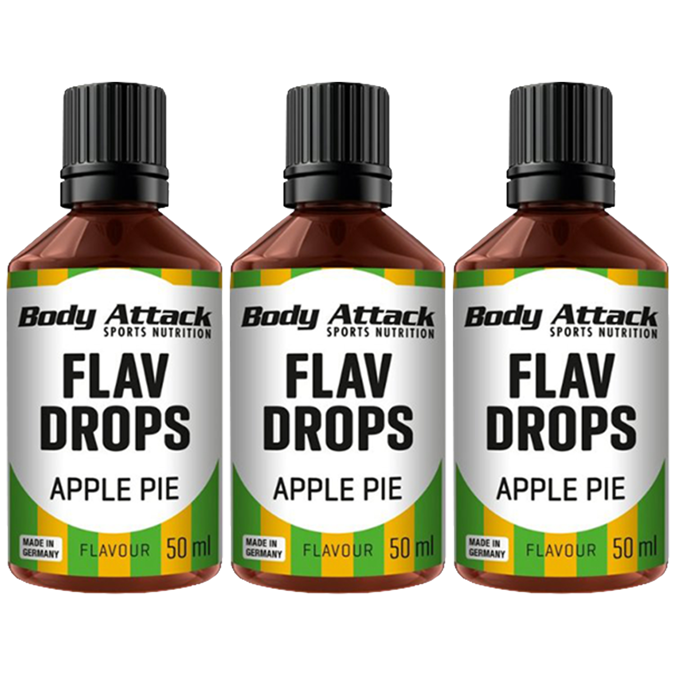 BODY ATTACK Flav Drops - 3x 50ml